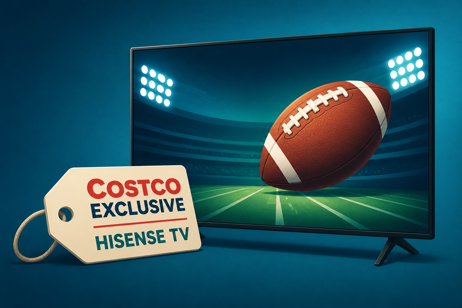 Find the best Costco-exclusive Hisense TVs for football season