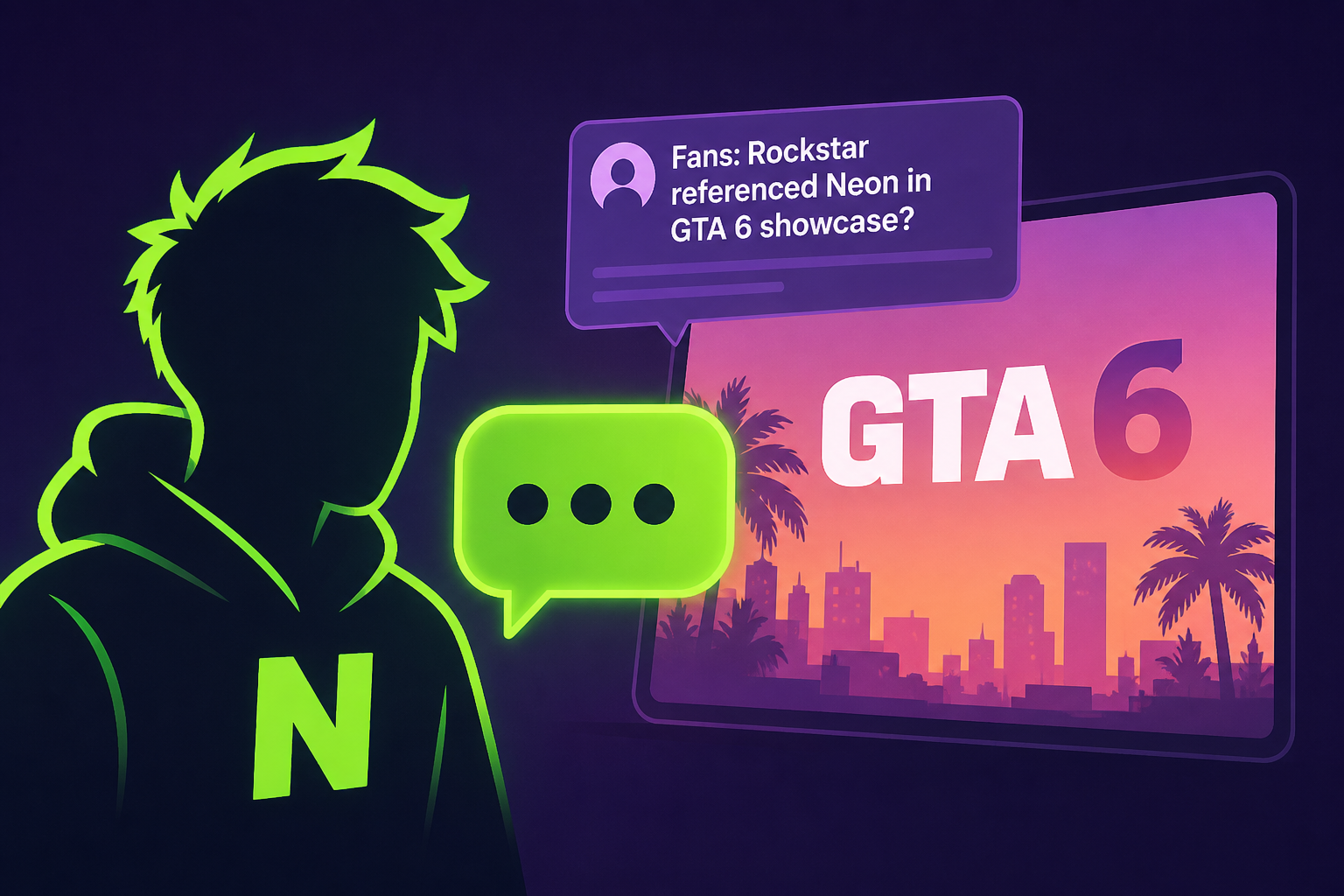 Kick Streamer Neon Responds After Fans Claim Rockstar Referenced Him In GTA 6 Netflix Showcase