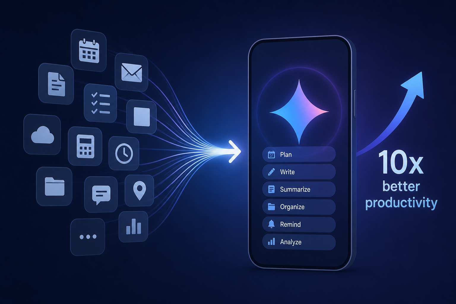 I replaced 13 apps with one Gemini feature; now my Android productivity is 10 times better