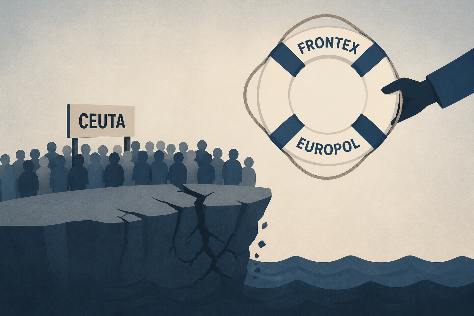 Ceuta warns it is 'on the brink of collapse' as Spain seeks Frontex and Europol help