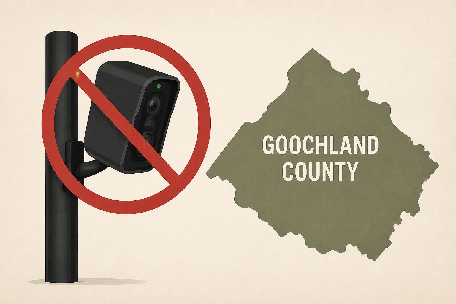Goochland sheriff announces suspension of Flock camera usage in the county