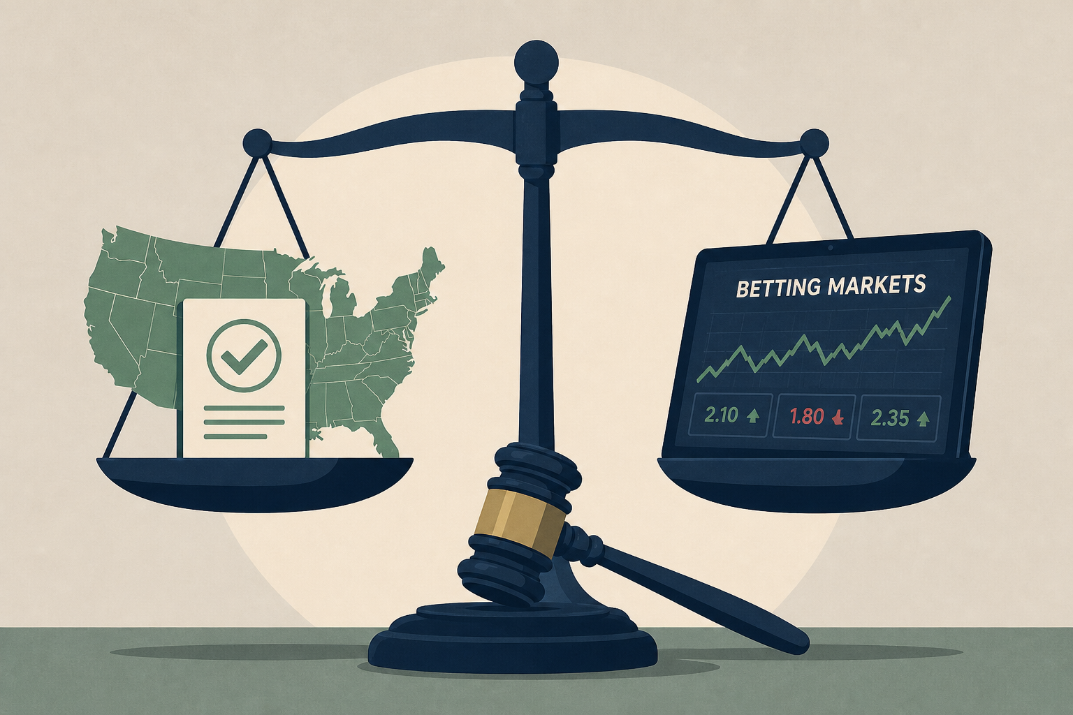 Federal appeals court rules that states can regulate betting markets