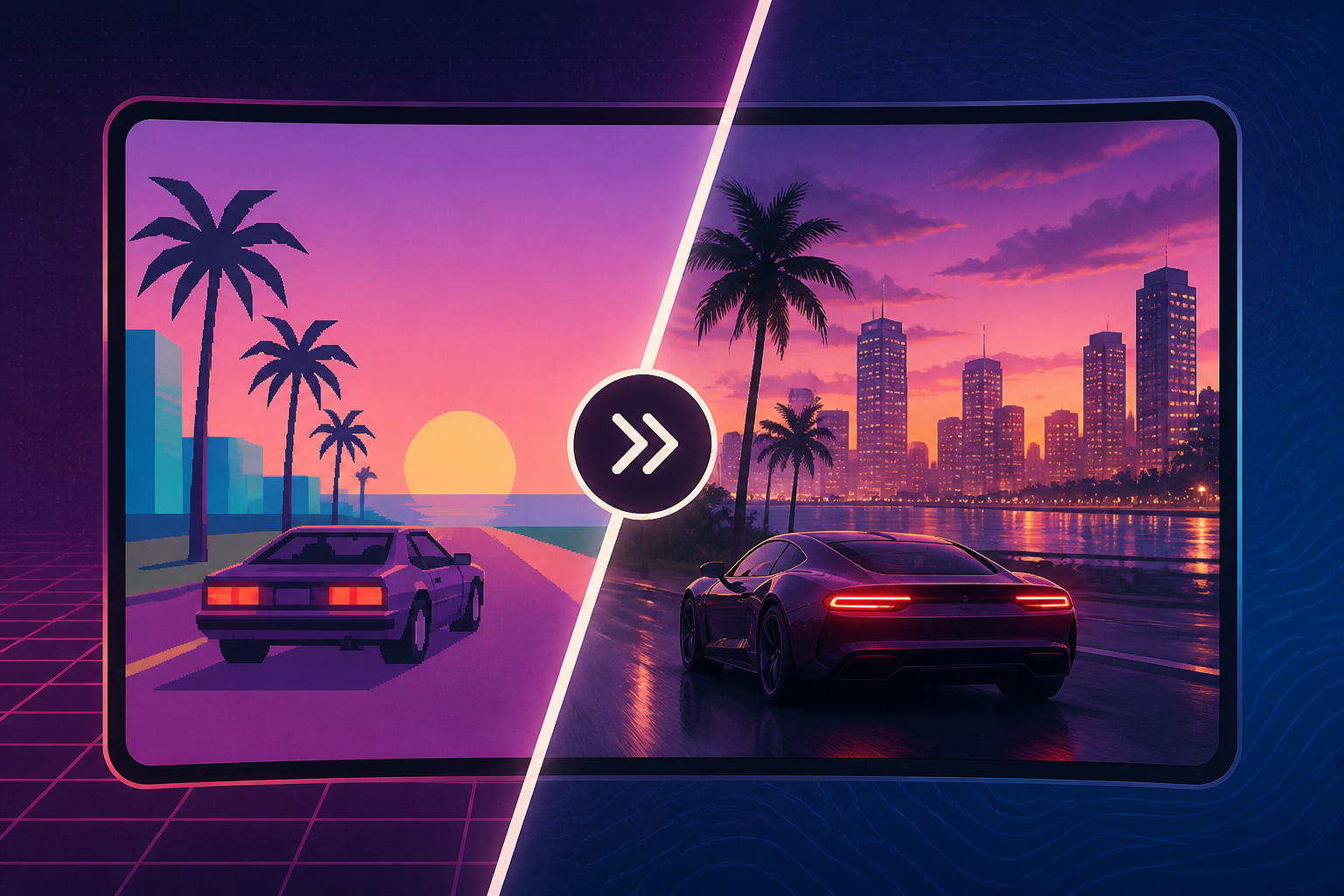 26 GTA 6 Screenshot Comparisons Showing How Much Things Have Changed Since Vice City