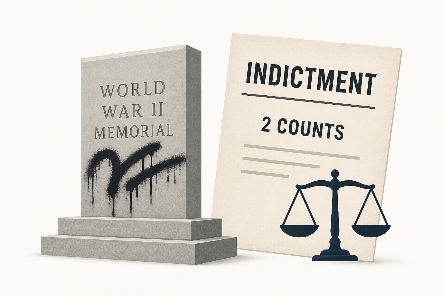 Alleged World War II Memorial vandal Melissa Farris indicted on 2 counts