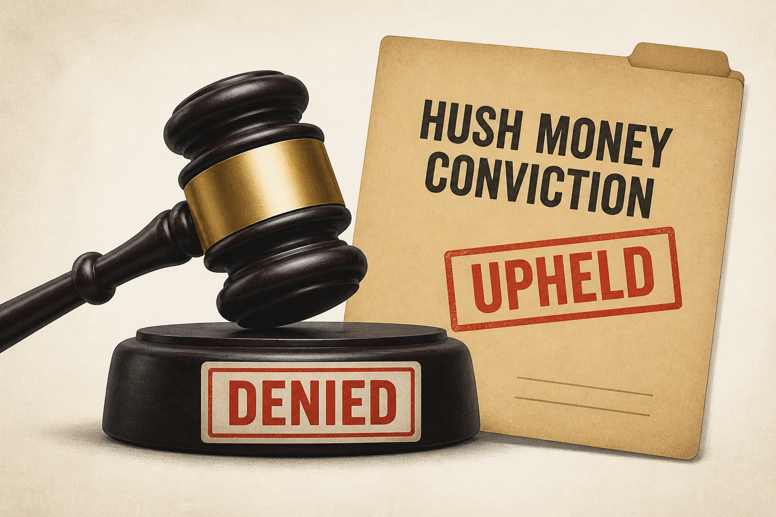 Trump loses again in bid to erase his hush money conviction