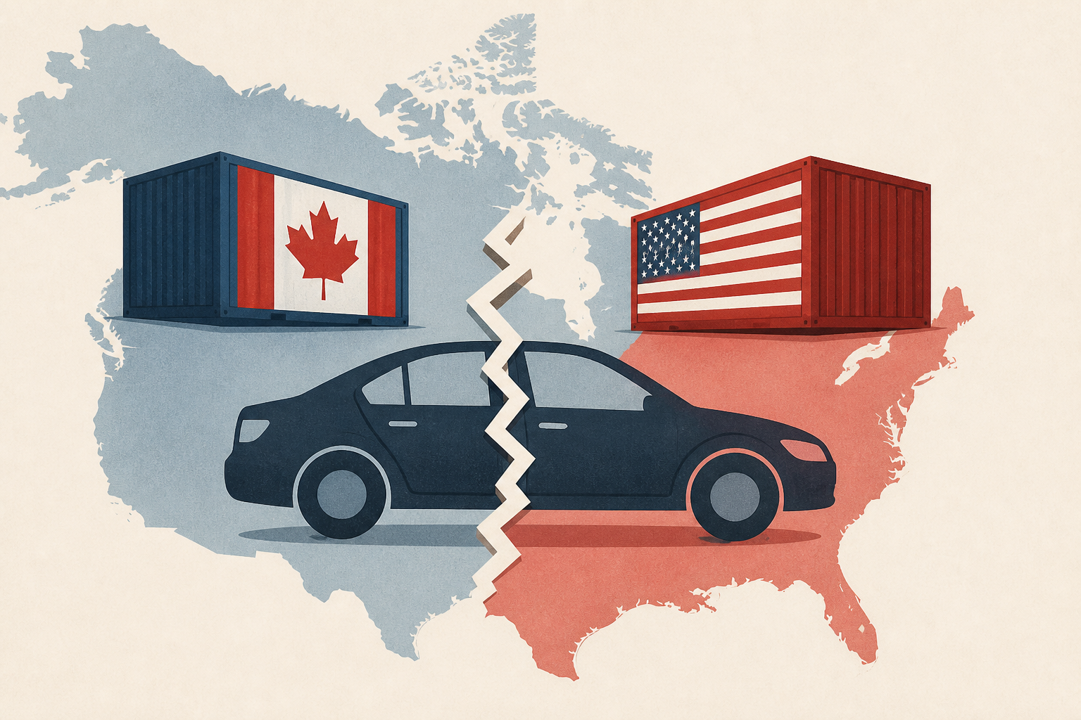 How automakers would suffer if U.S.-Canada trade threats stick