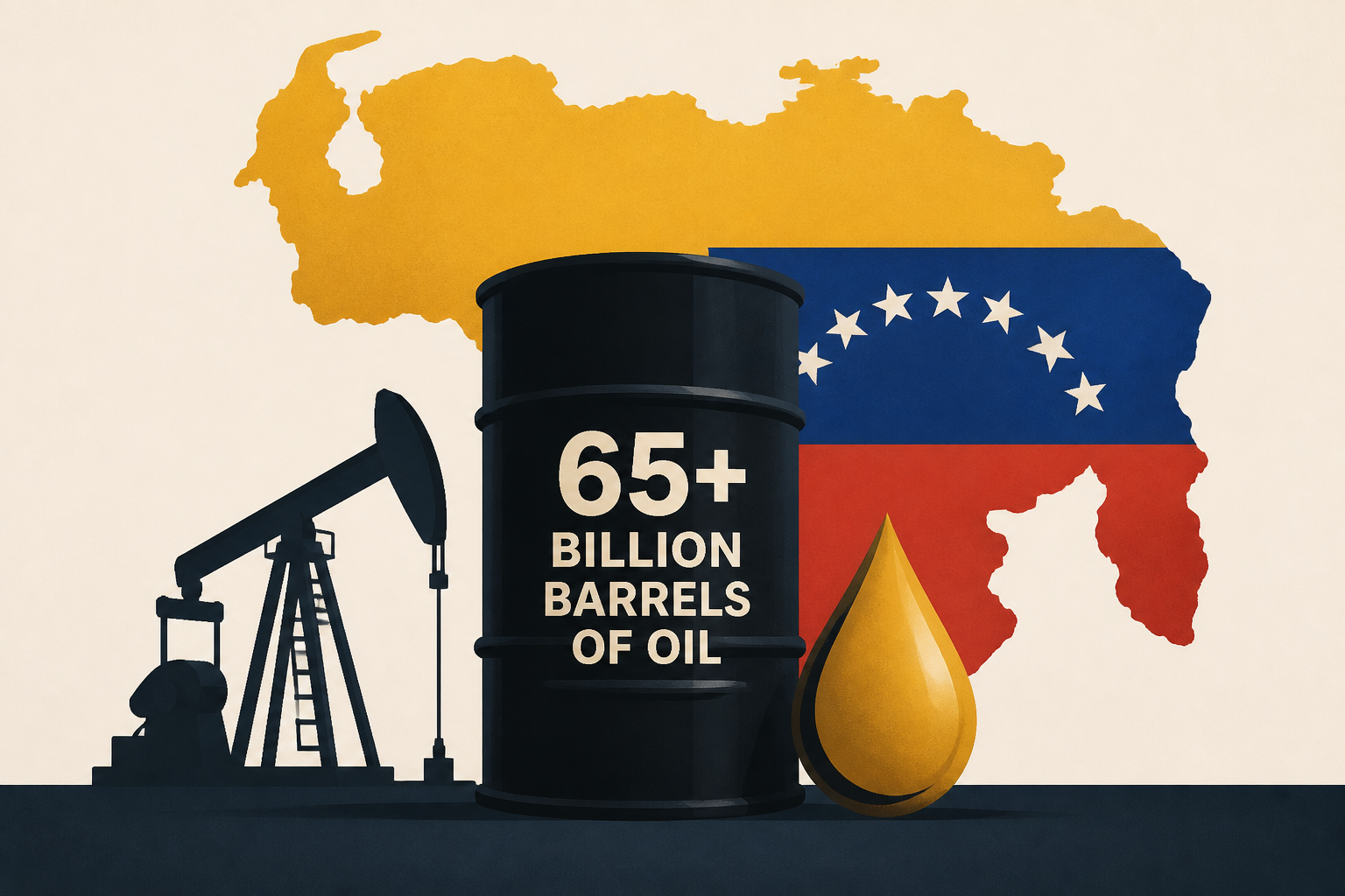 Trump announces deal with Venezuela to secure more than 65 billion barrels of oil reserves