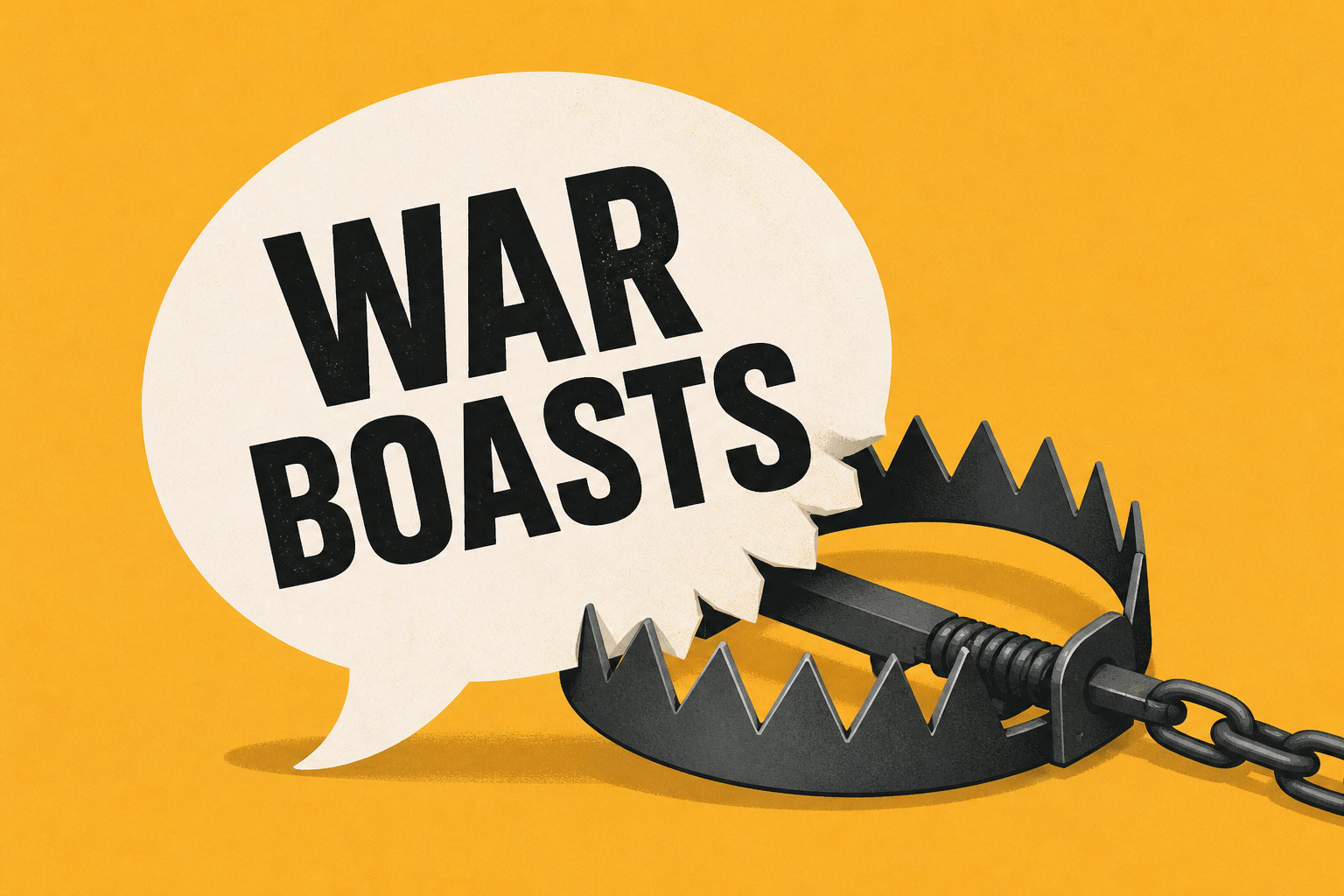 Trump’s Record of Deluded War Boasts Comes Back to Bite Him