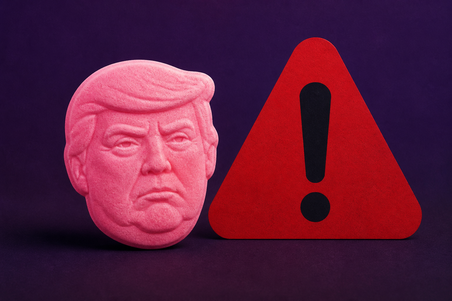 Wild Trump-shaped ecstasy pills impose 'Red Alert' lethal consumption threat