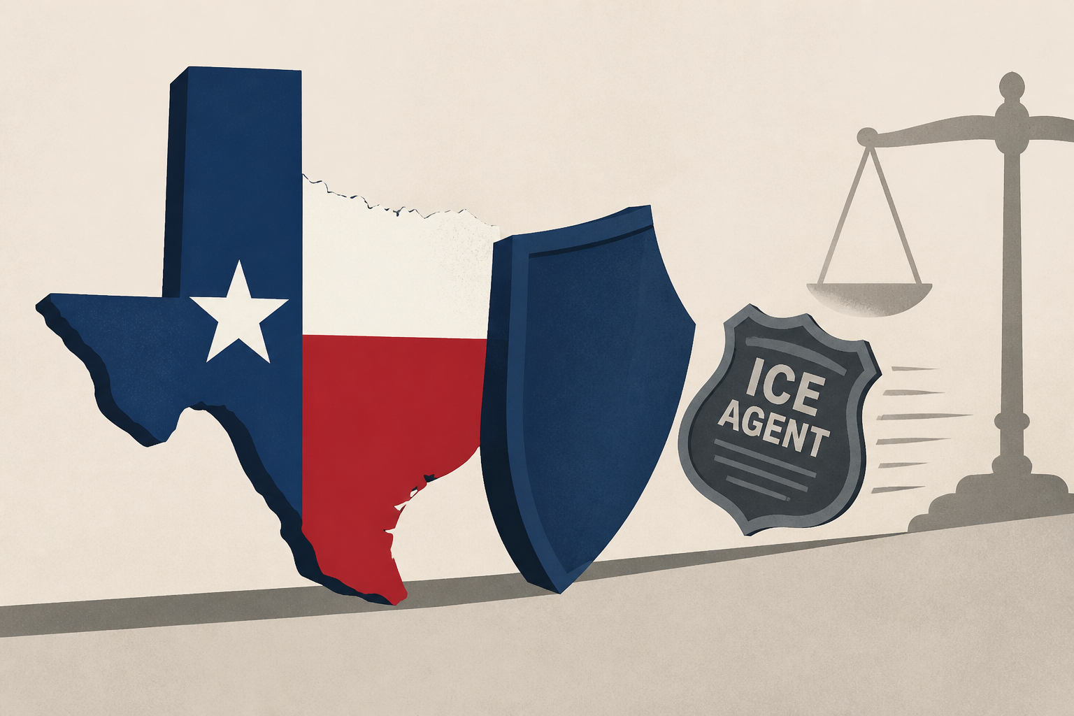 Texas running interference for fugitive ICE agents will have consequences.