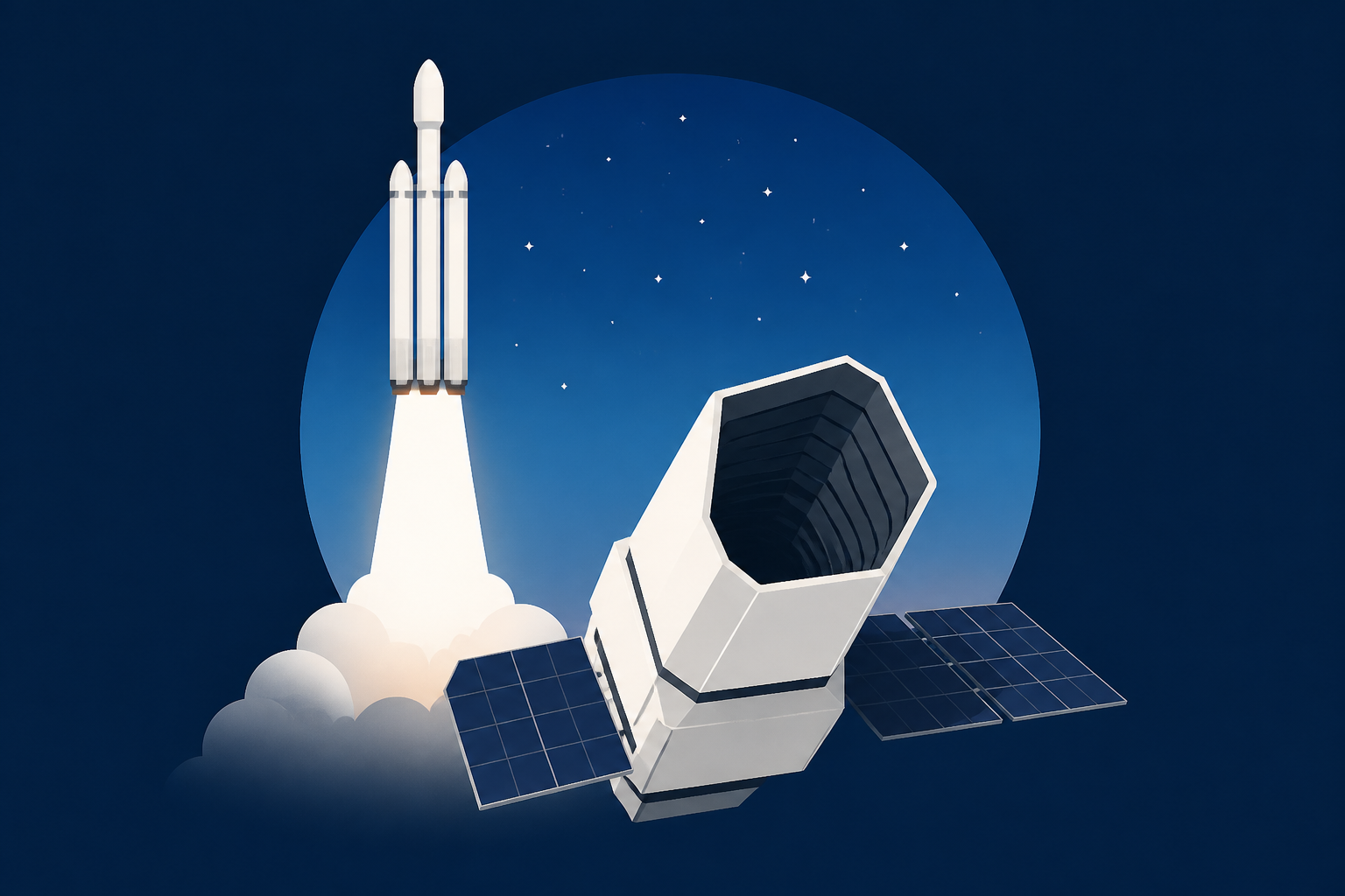 Nancy Grace Roman Telescope live updates: SpaceX readying Roman for launch aboard Falcon Heavy rocket