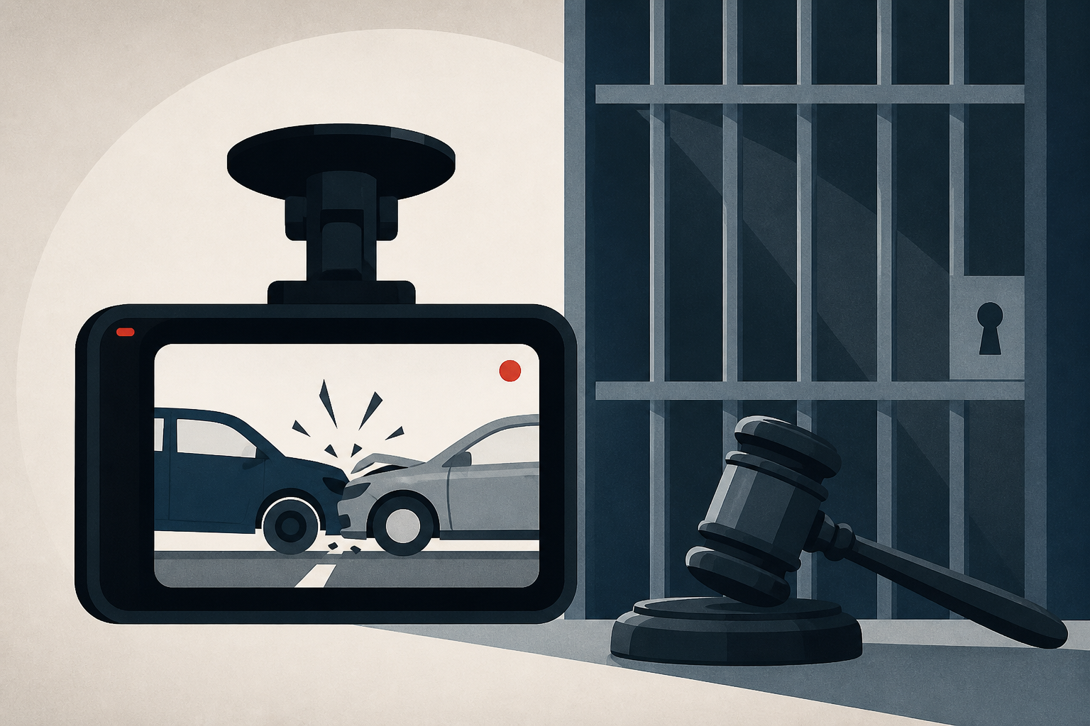 Viral dashcam crash video leads to prison sentences in fraud case