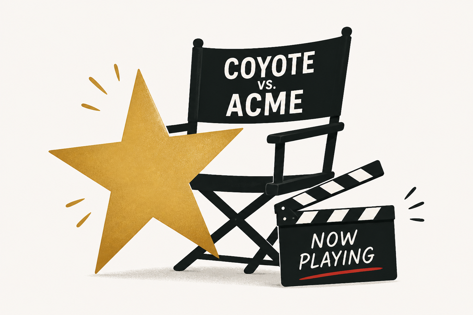 The Star and Director of 'Coyote vs. Acme' Celebrate Its Unlikely Opening