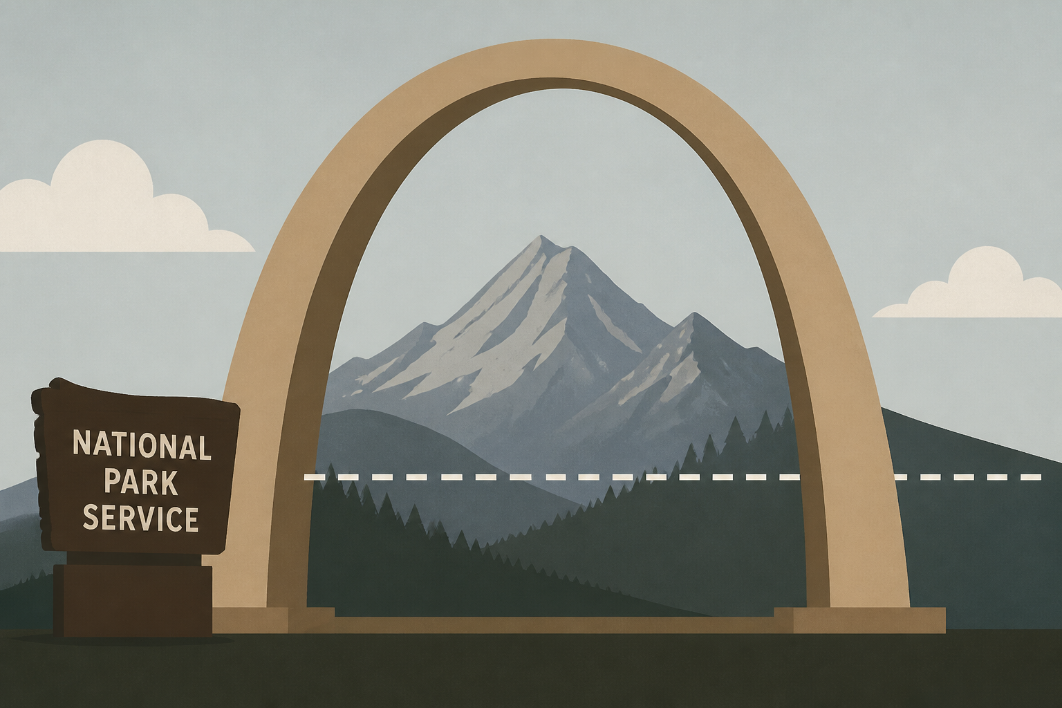 National Park Service backs Trump's arch, despite impact on sightline