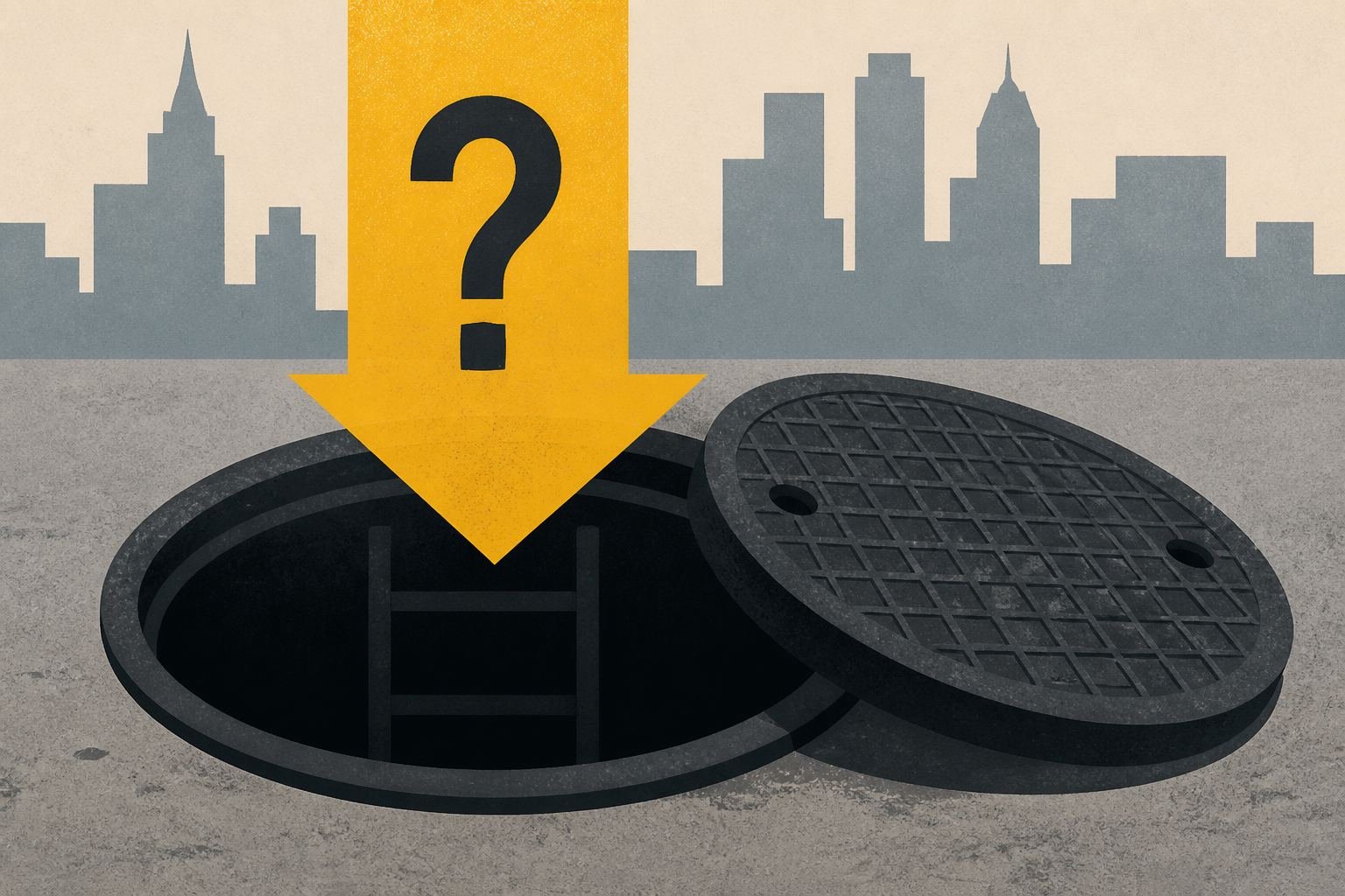People in New York keep climbing into manholes. Police aren't sure why.
