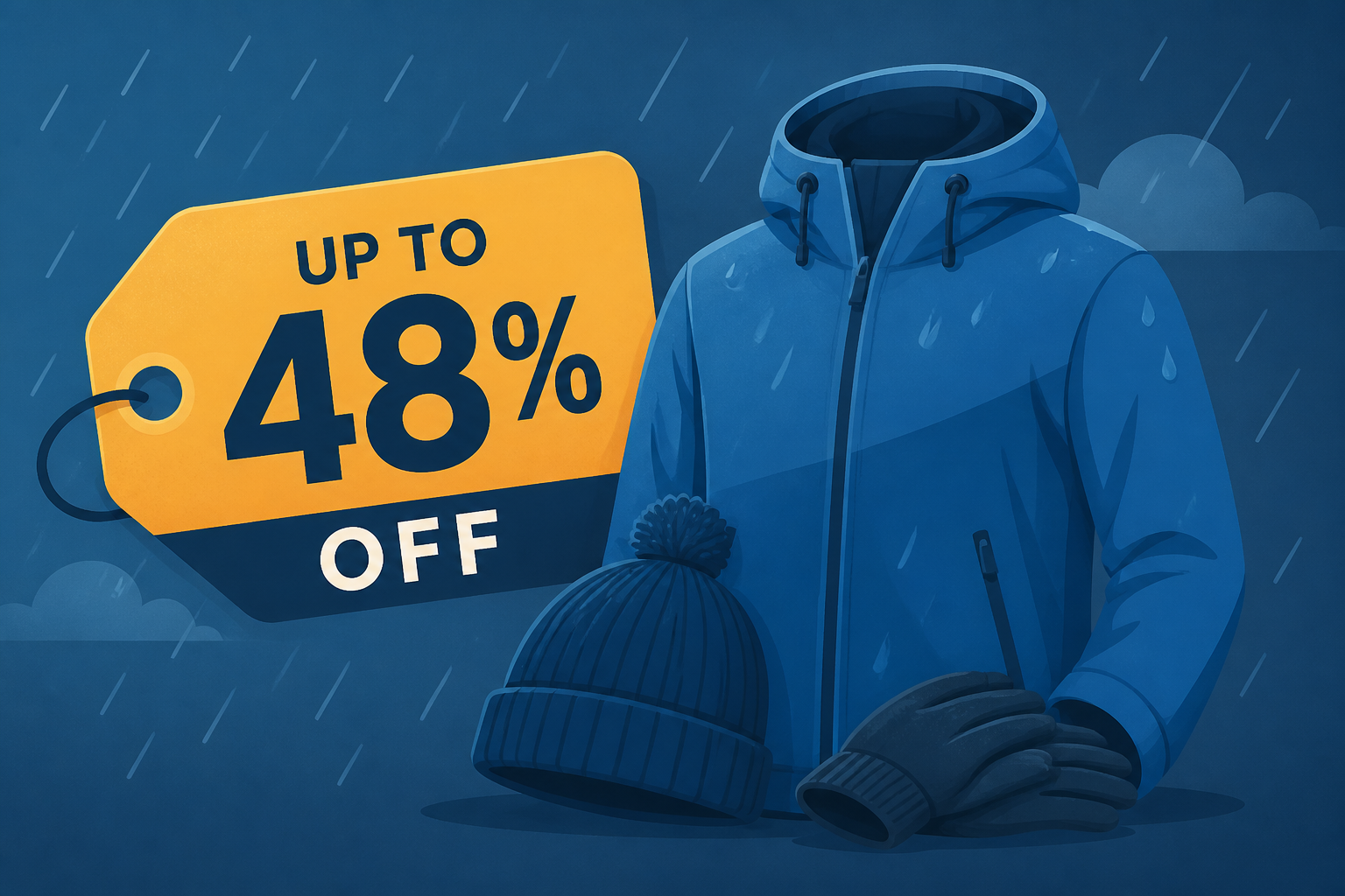 Up to 48% Off Rain Jackets and Cold Weather Gear