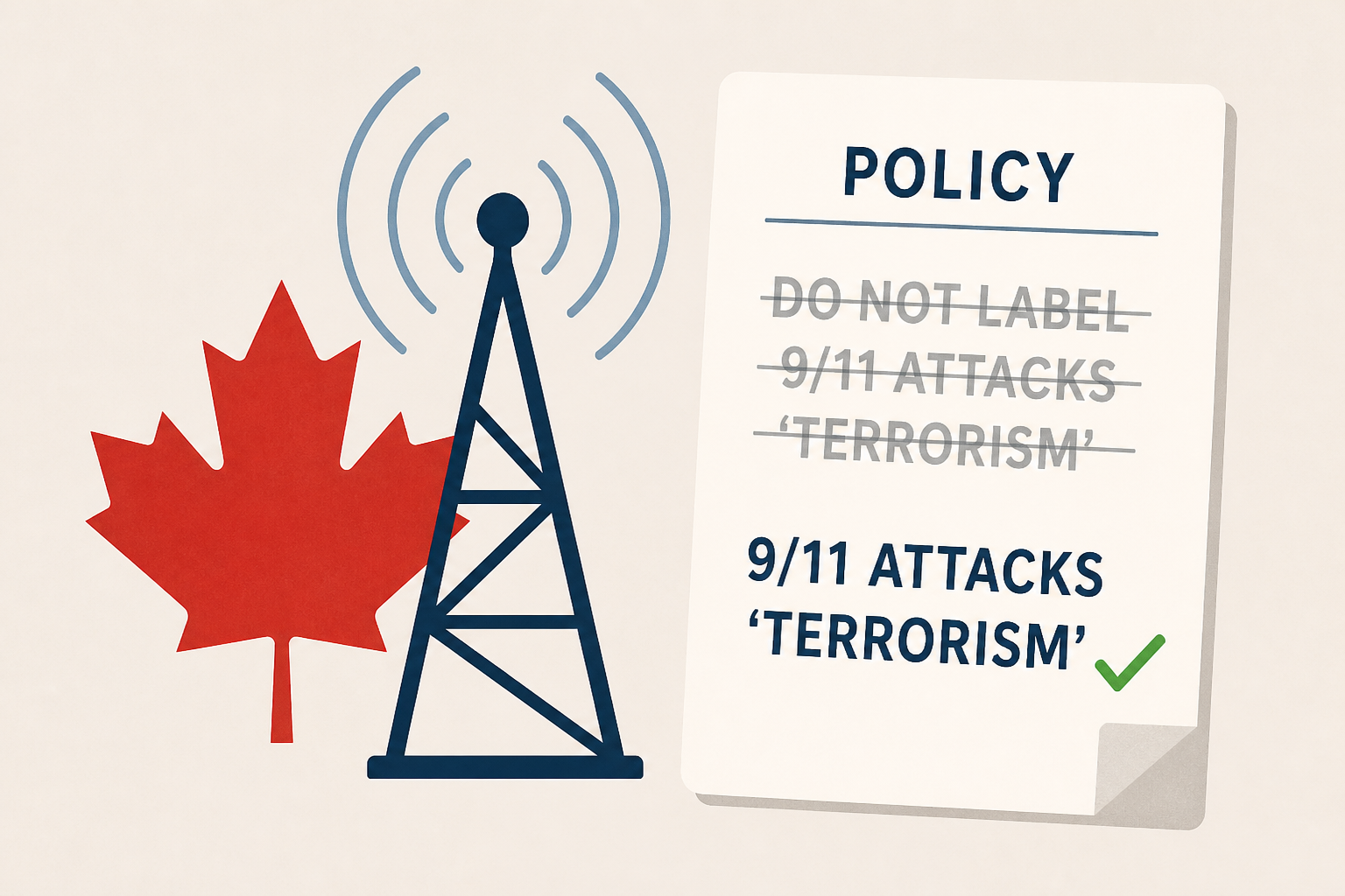 Canada's public broadcaster changes policy that said not to label 9/11 attacks 'terrorism'