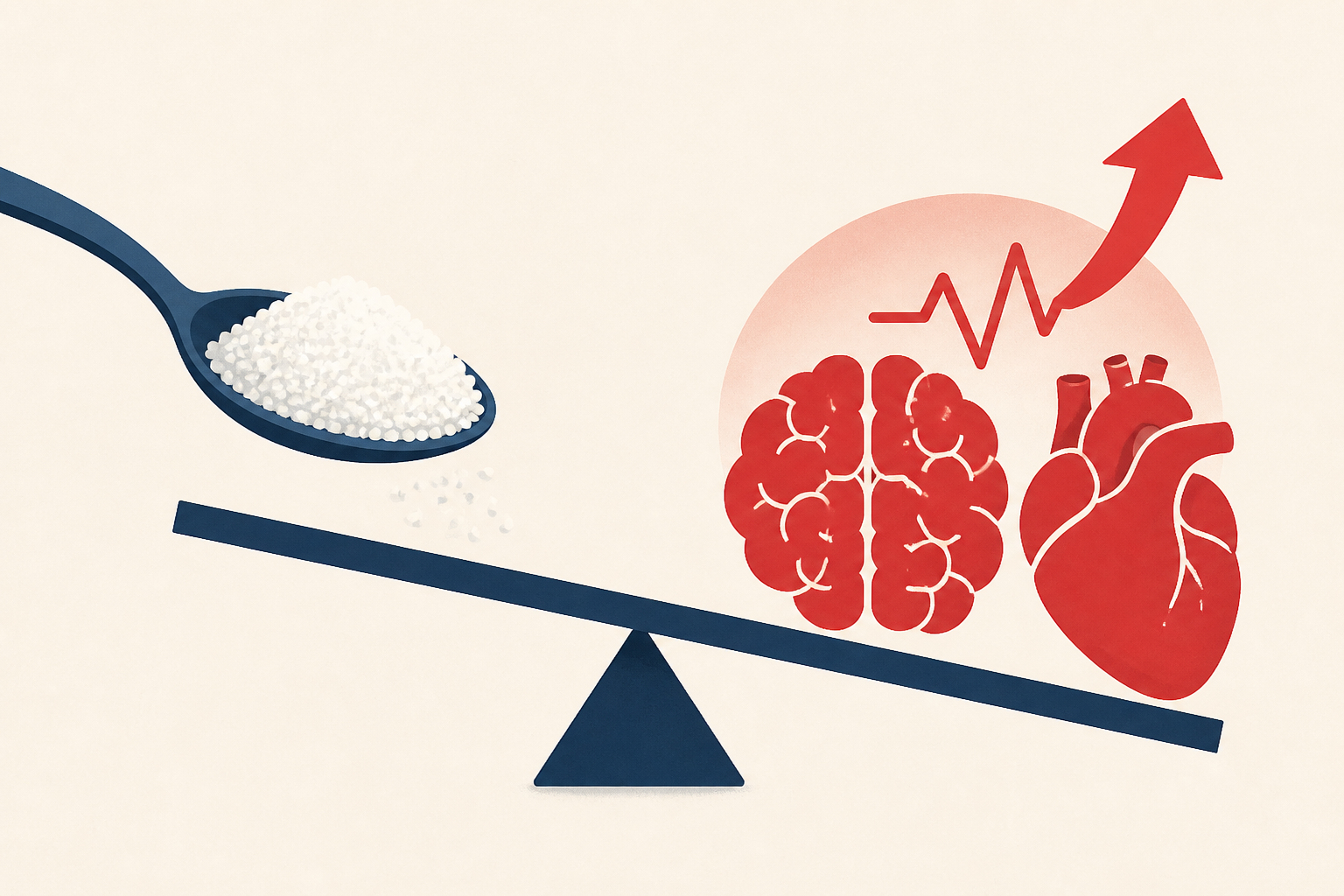 Common Sweetener Tied to Higher Stroke, Heart Risks