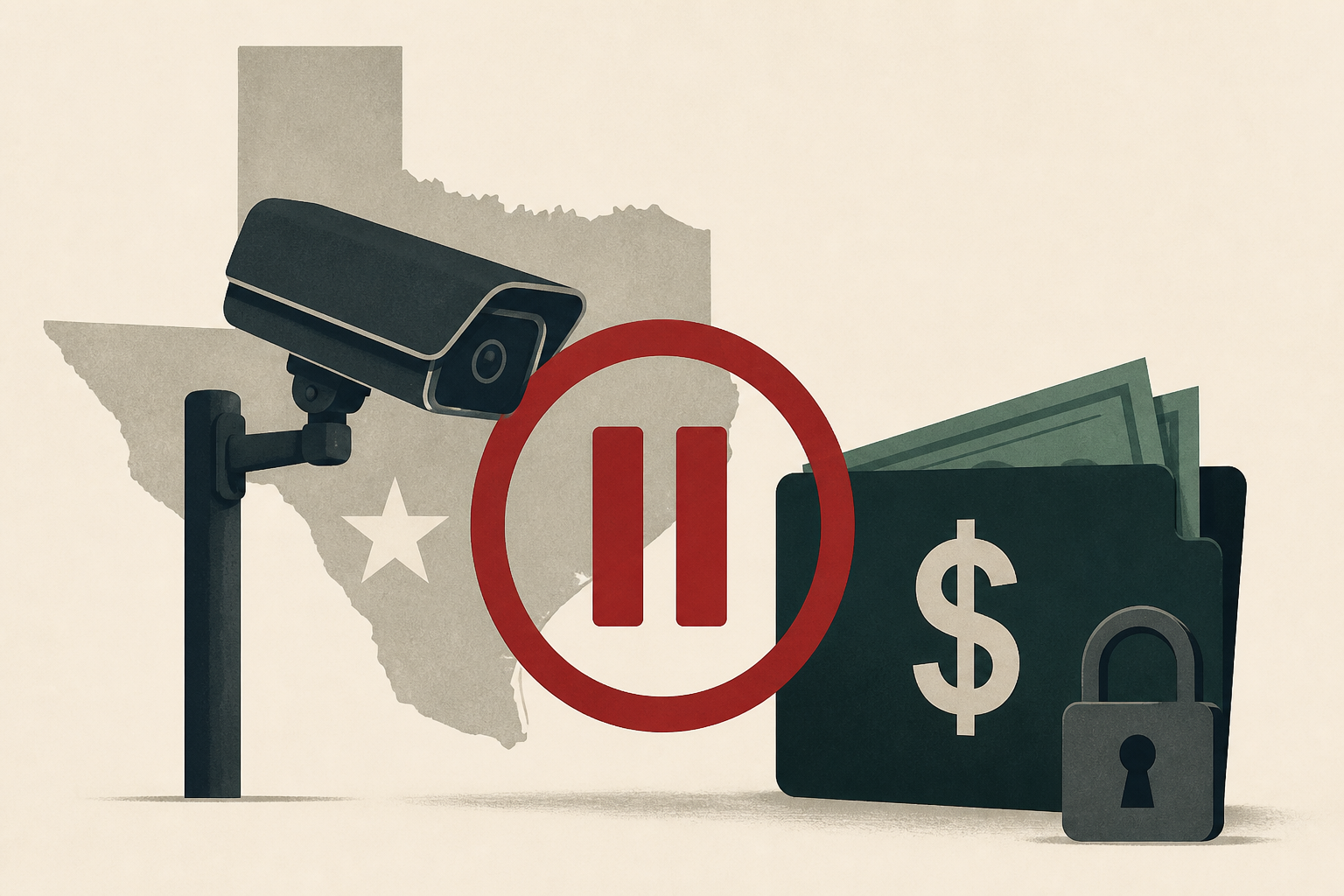 Greg Abbott orders pause on Flock Safety funding amid privacy concerns