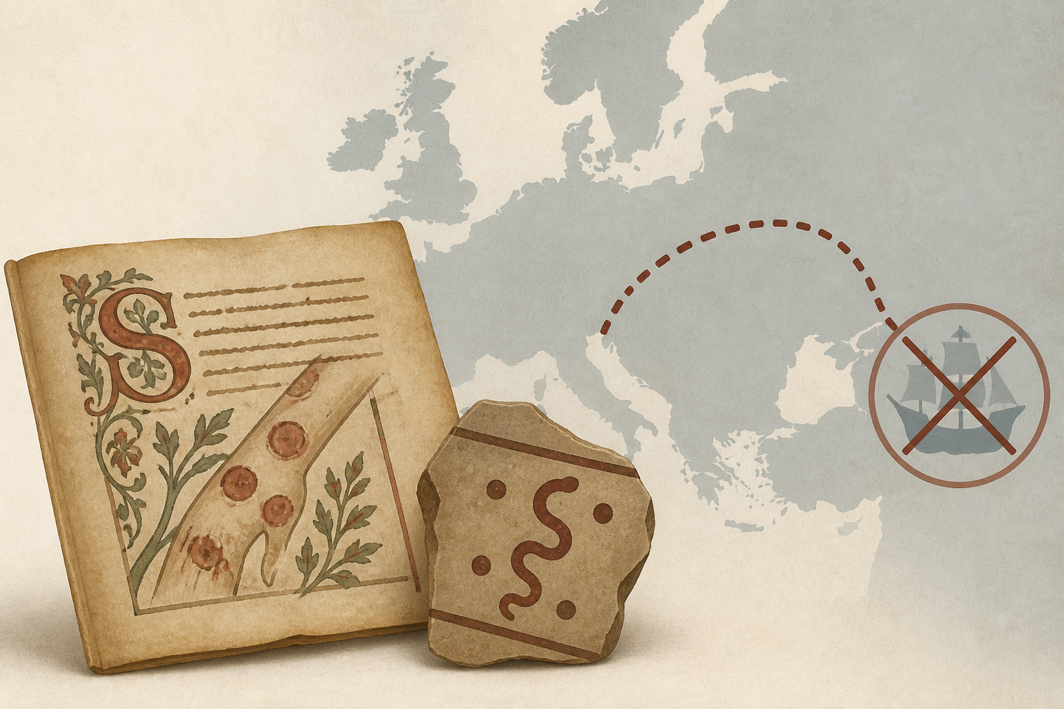 Manuscripts and art support archaeological evidence that syphilis was in Europe long before explorers could have brought it home from the Americas