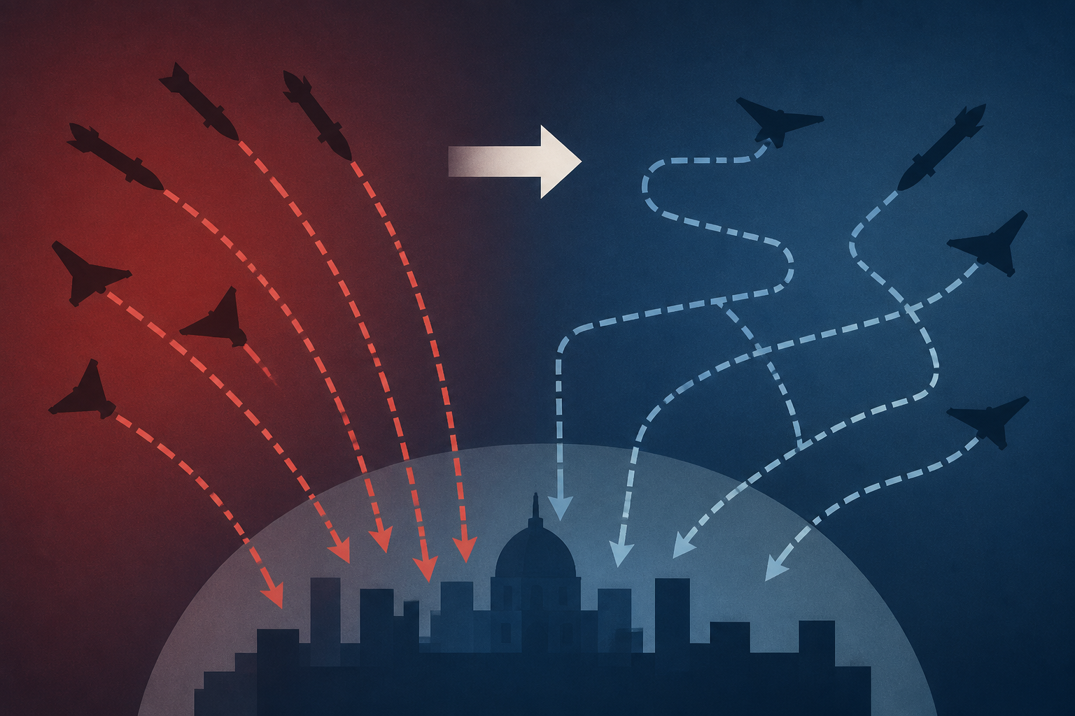 Russia Changing Missile And Drone Attack Strategy On Ukrainian Capital
