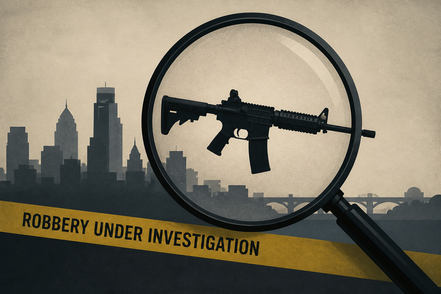 2nd Center City robbery involving AR-15-style rifle under investigation