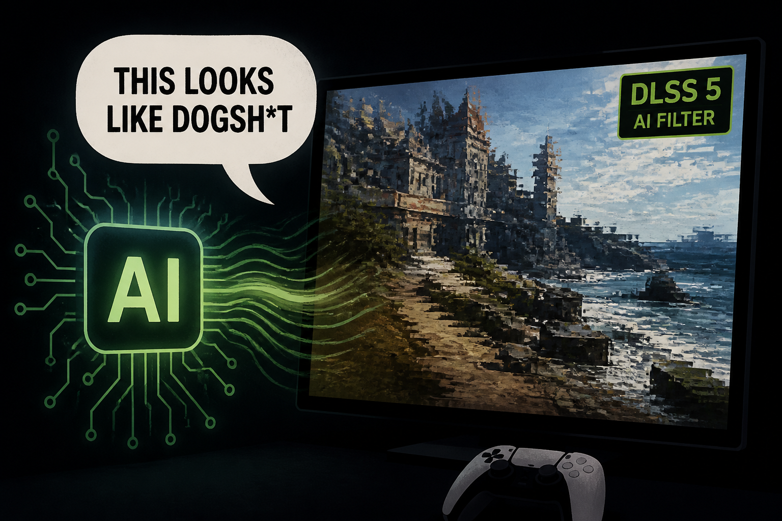 'This Looks Like Dogsh*t': Disturbing DLSS 5 AI Filter Applied to Major PS5 Games After Leaking