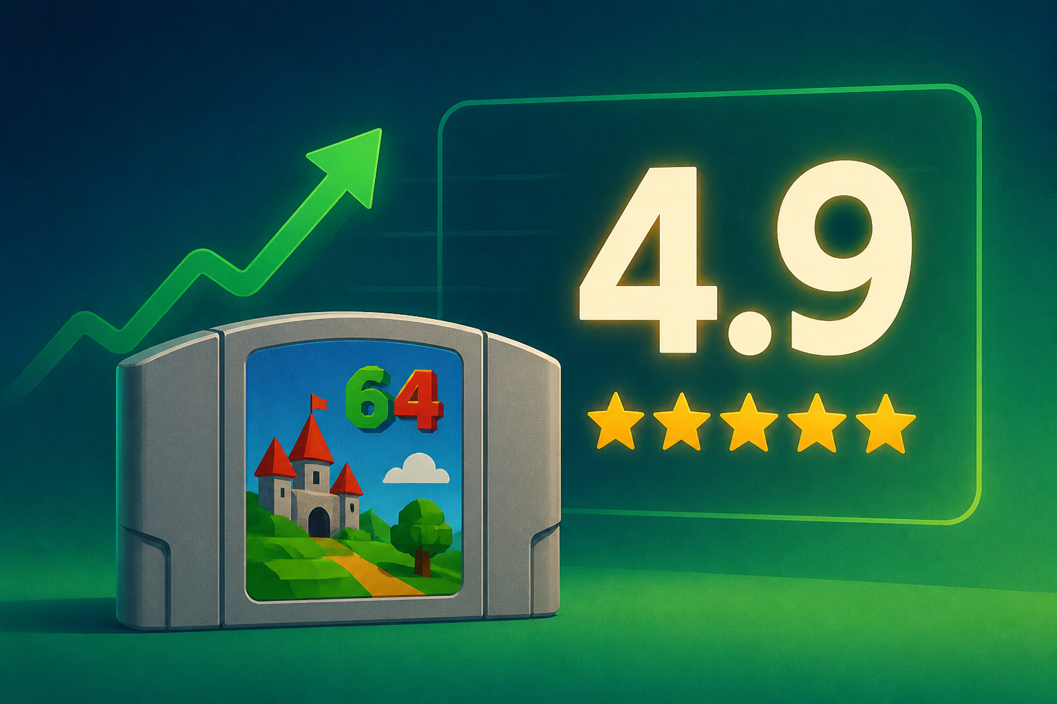 New Official Nintendo 64 Game Launches to Strong 4.9