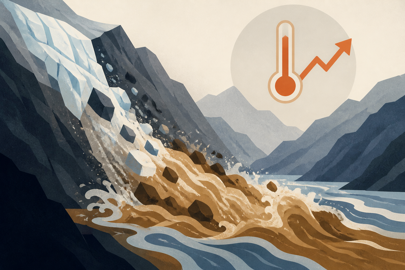 When a mountain falls: How ice and rock triggered Nepal’s catastrophic flood - and why climate change is raising the risks