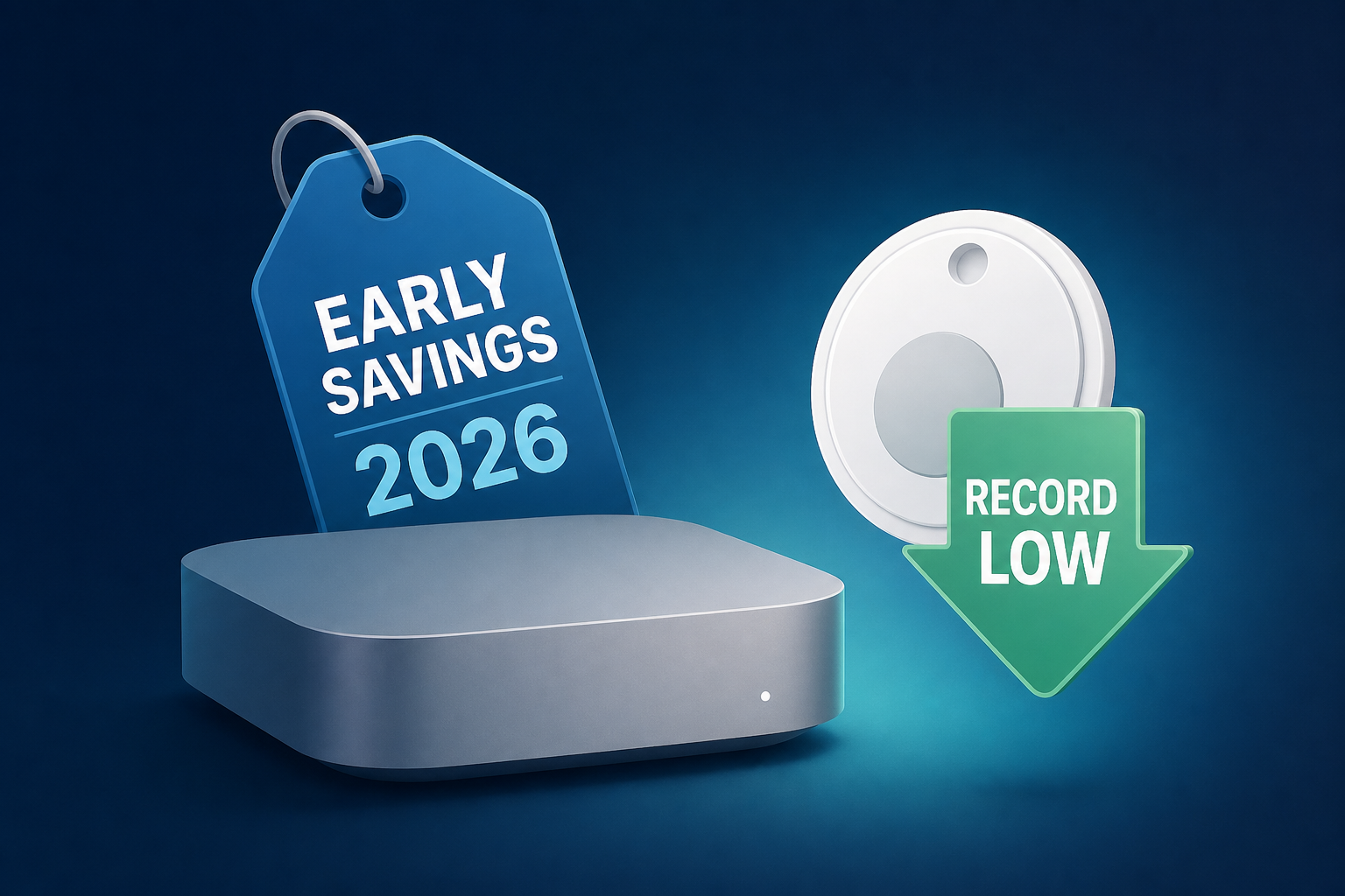 Amazon Offers Early Savings on 2026 Mac Mini, Plus Record Low on AirTag 2