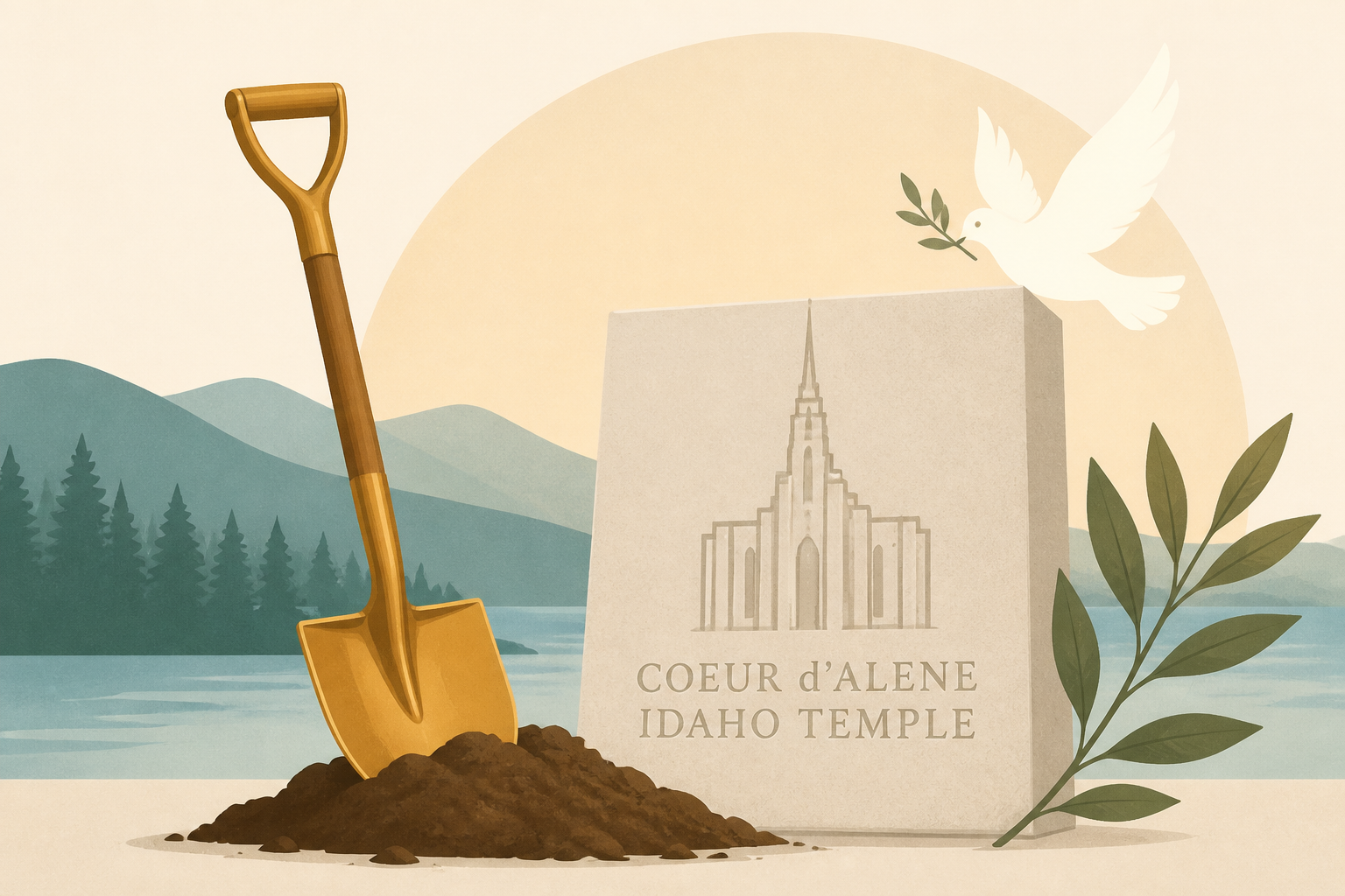 Ground broken for Coeur d’Alene Idaho Temple, a ‘source of peace’