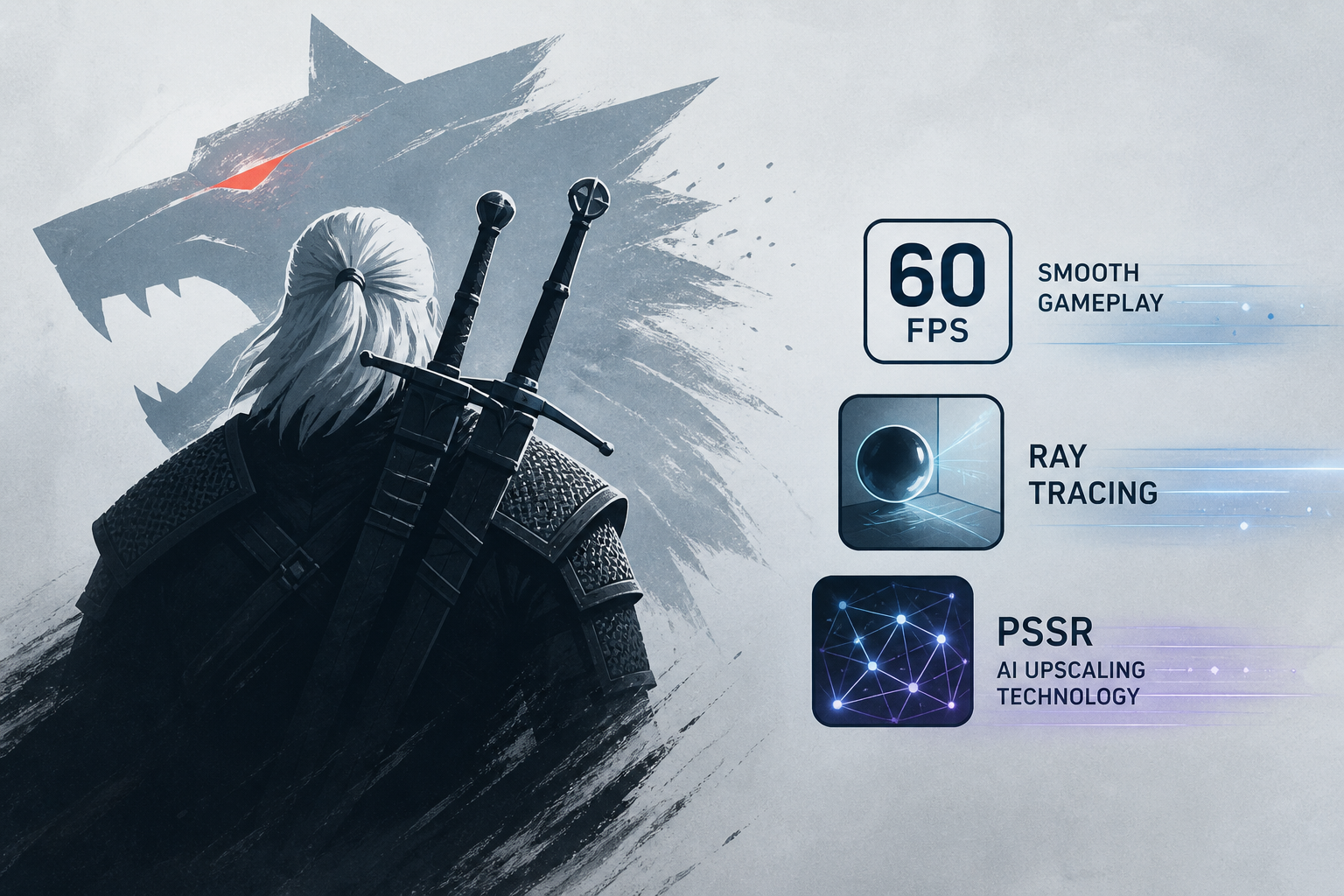 The Witcher 3: Wild Hunt - Remastered for PS5 Pro will run at 60fps with ray tracing and support PSSR