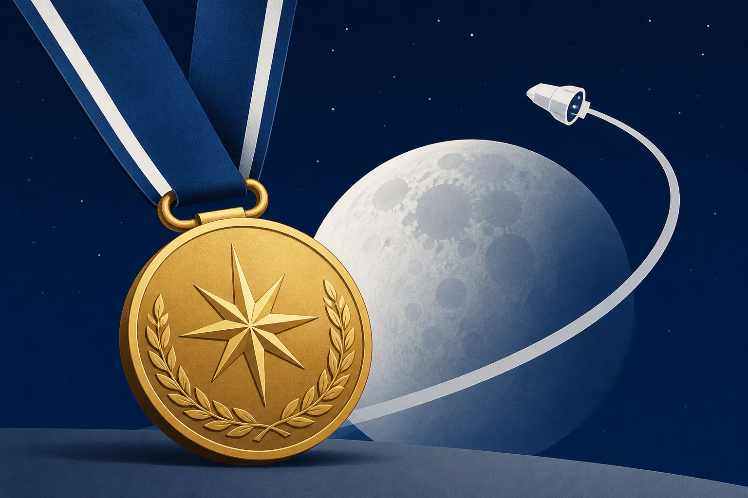 Artemis II astronauts receive nation's highest space honor for their successful moonshot