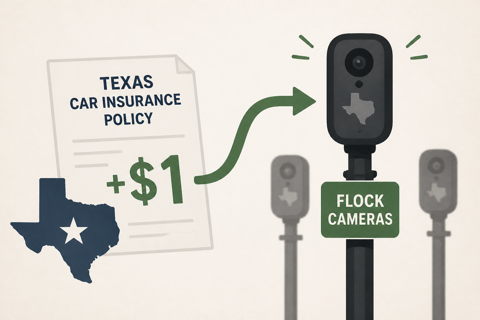 Lawmakers added $1 to Texans’ car insurance policies. That money paid for thousands of Flock cameras.
