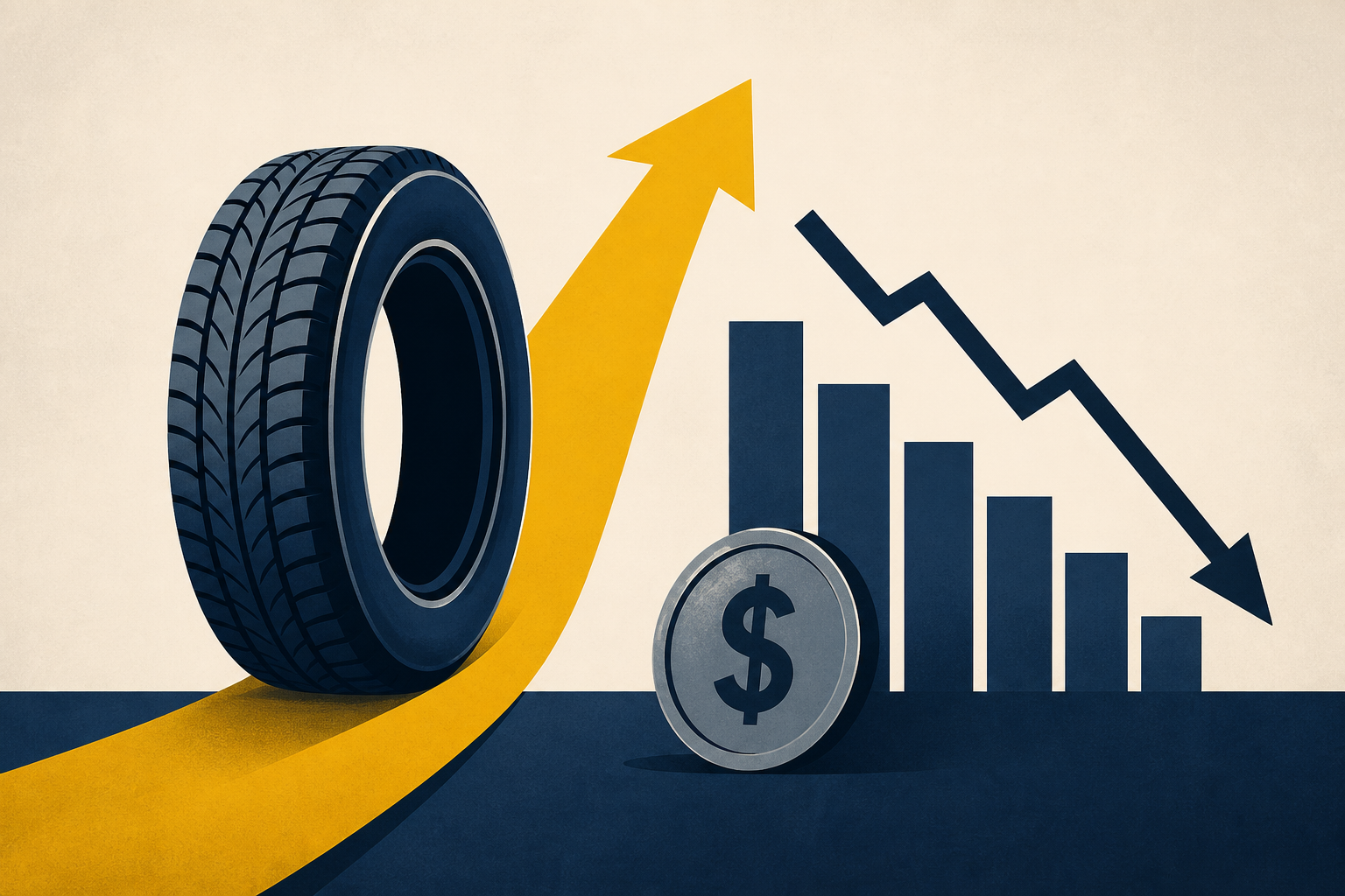 Goodyear turnaround continues as cash flow lags
