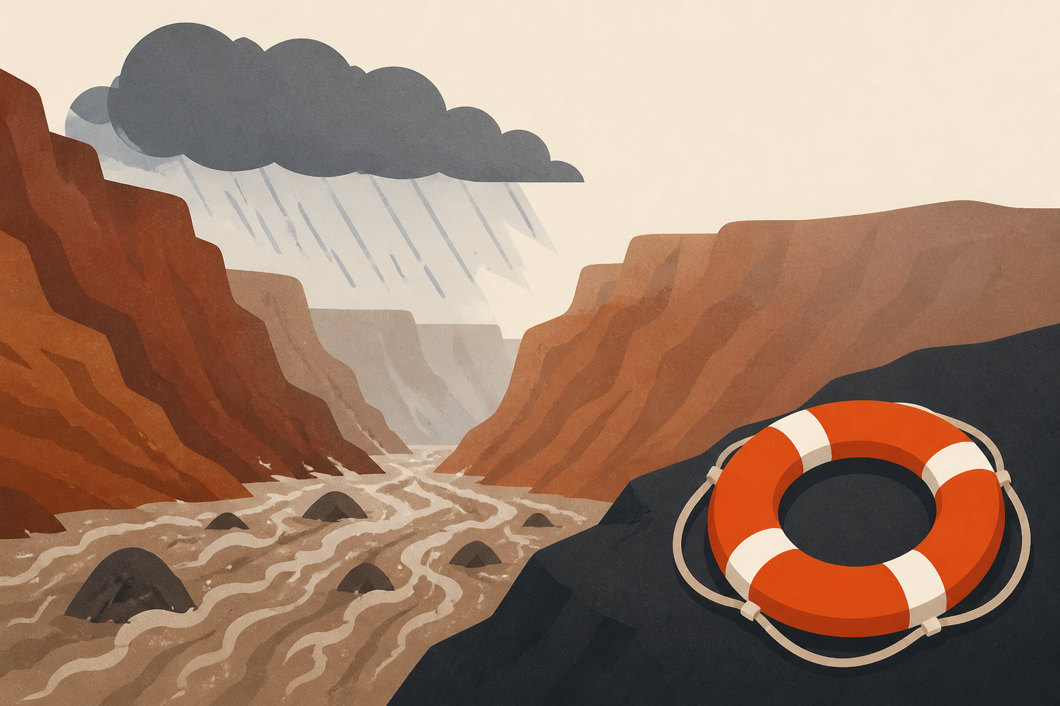 Dozens of people rescued from Grand Canyon trails after flash flooding