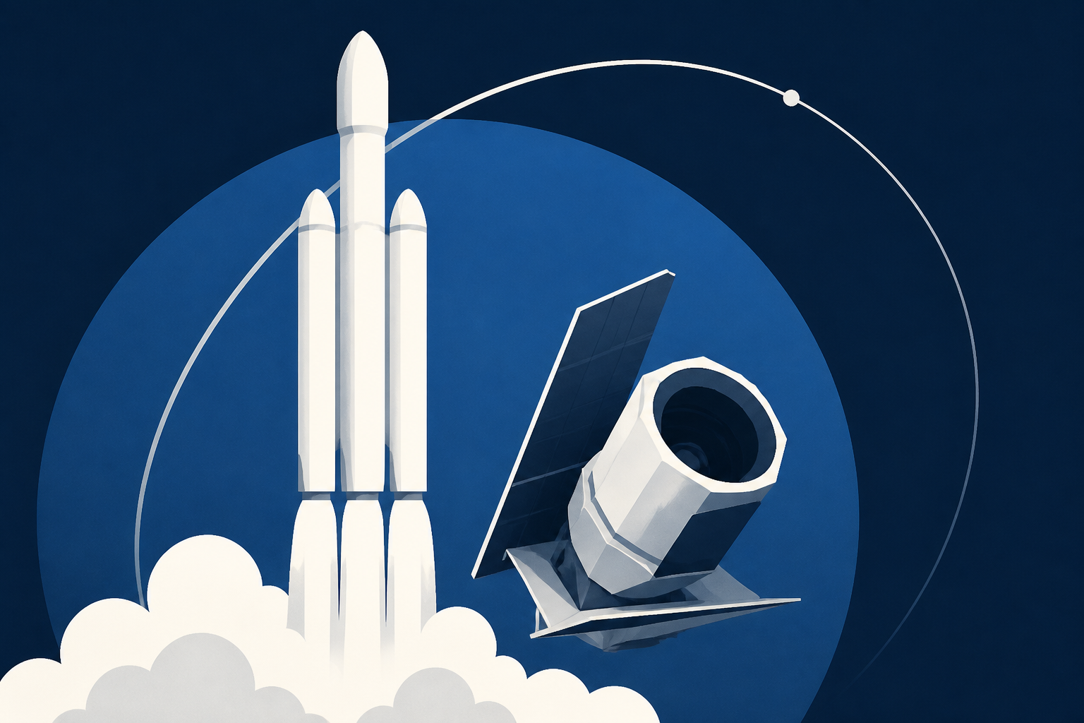NASA's Roman Space Telescope is ready for launch aboard SpaceX Falcon Heavy rocket