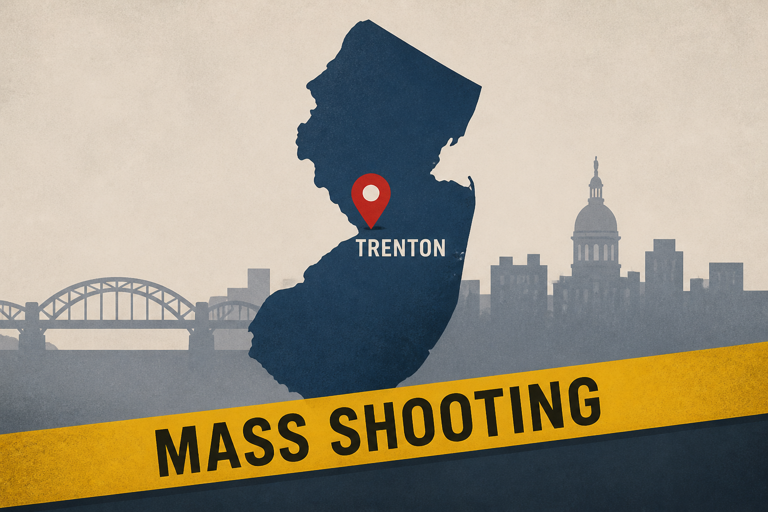 Trenton, New Jersey mass shooting leaves 2 dead, 9 hurt
