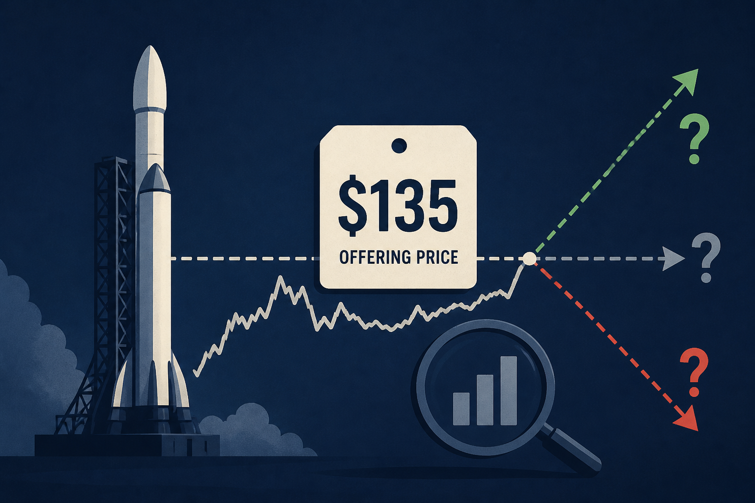 SpaceX Is Trading Near Its $135 Offering Price. Wall Street Analysts Say This Is What Happens Next.