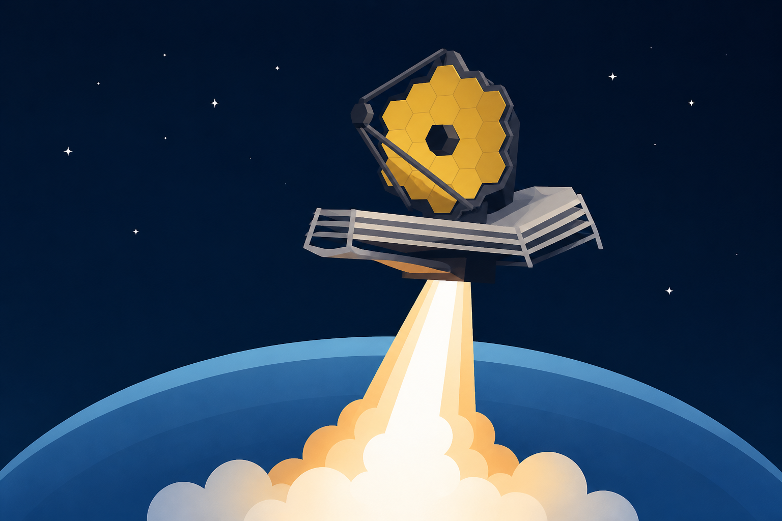 NASA launches its next-generation space telescope