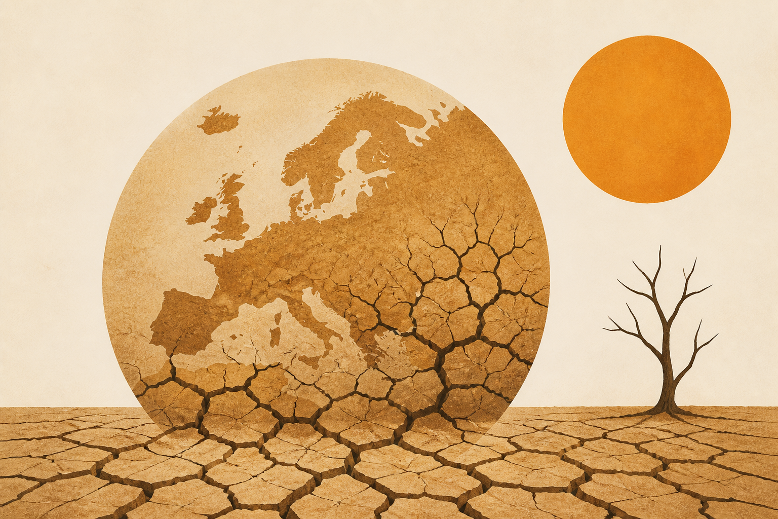 Europe's summer drought is so extreme that desertification is a growing threat