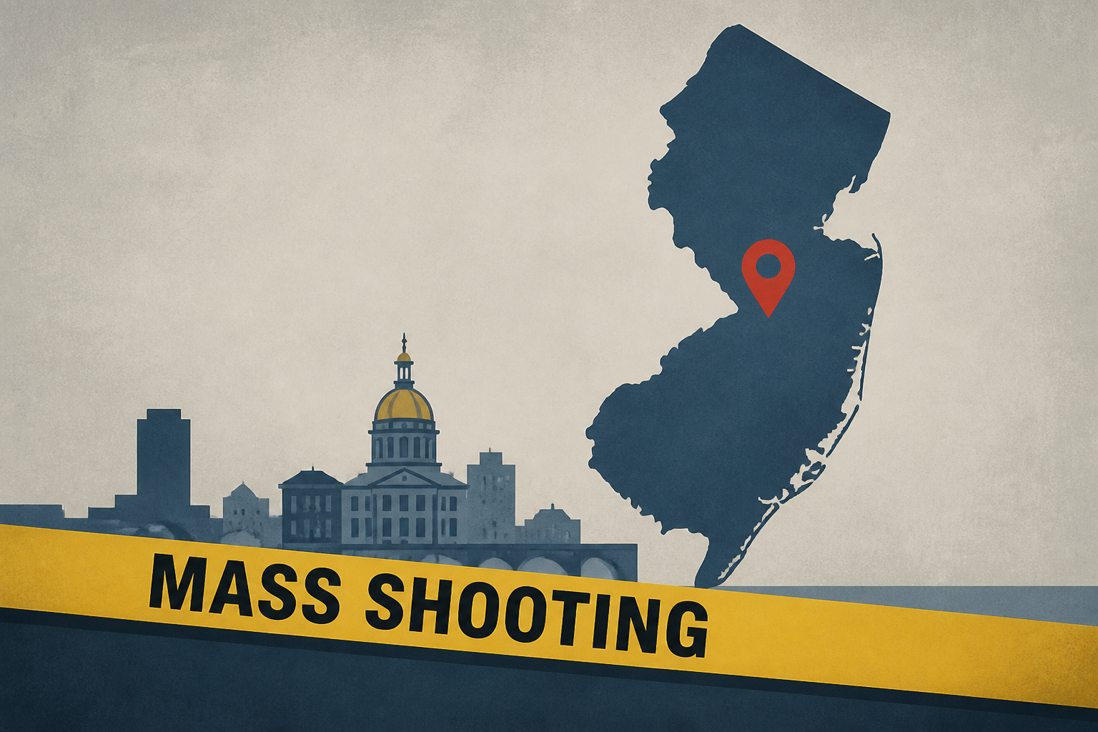 2 dead, 8 injured after mass shooting in Trenton, New Jersey