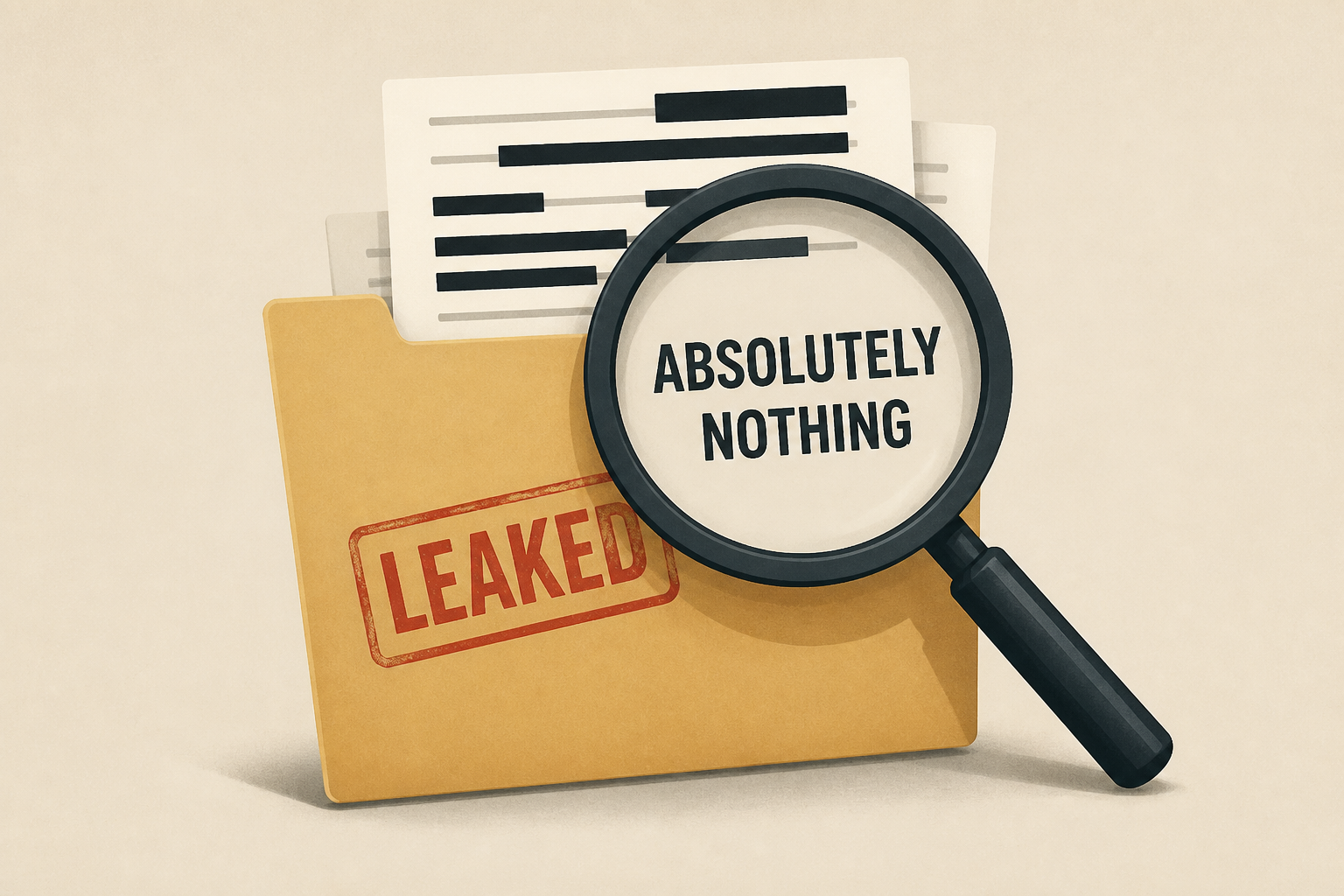 Documents leaked by Trump official to bolster a conspiracy show ‘absolutely nothing’