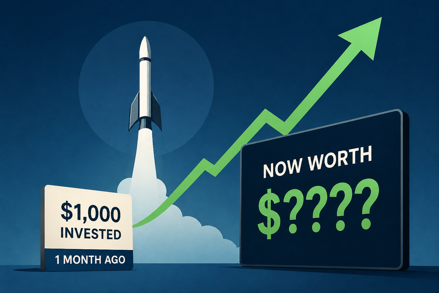 $1,000 invested in SpaceX stock one month ago is now worth