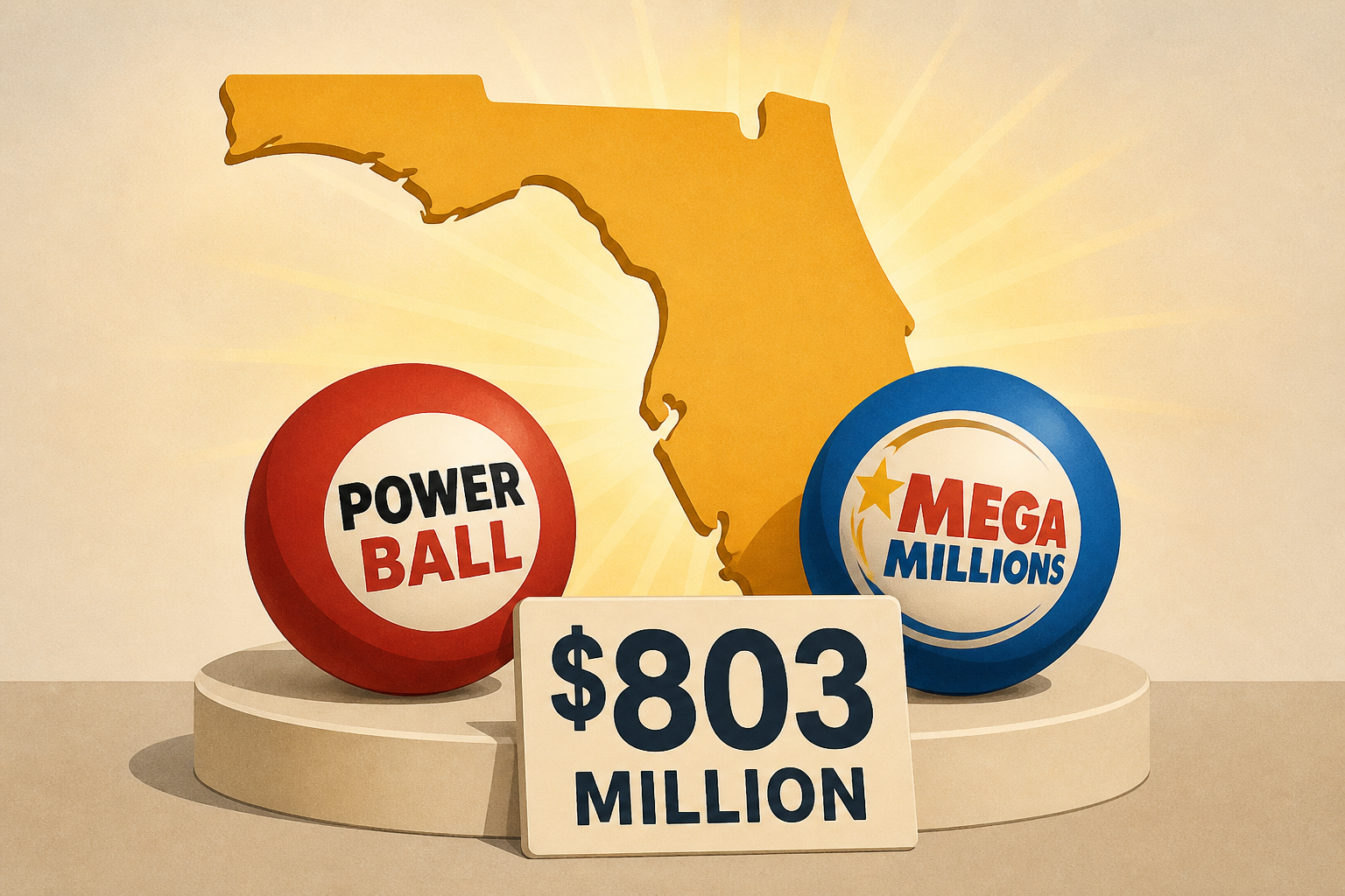 Florida winners claim Powerball and $803 million Mega Millions prizes