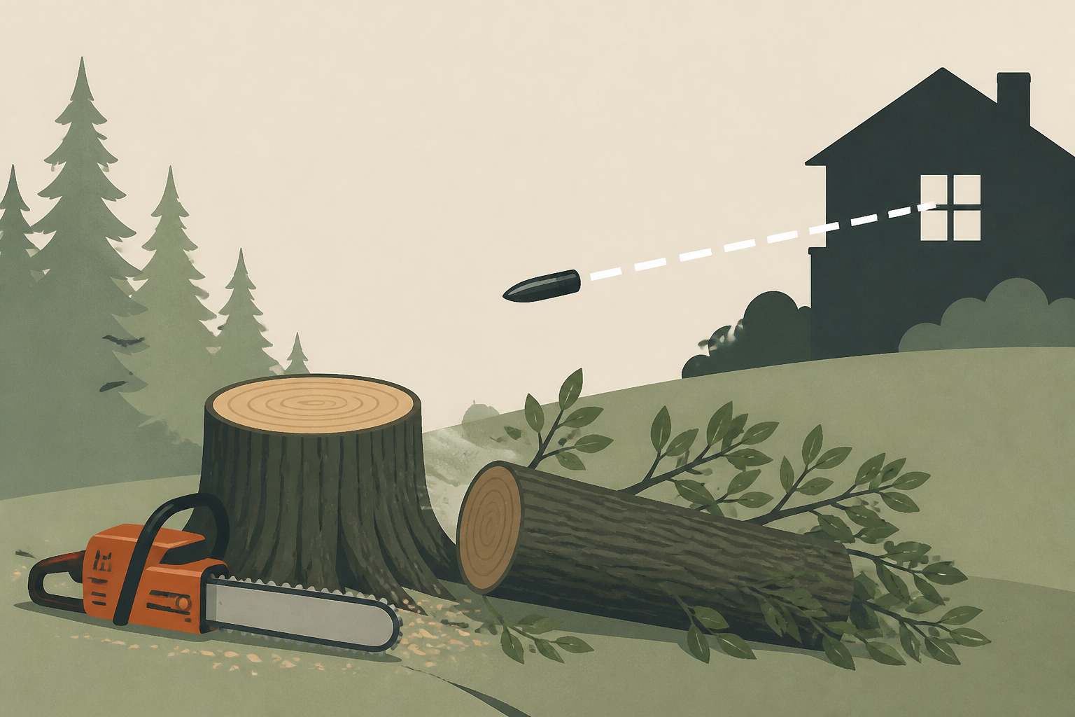 Deputies: Man shoots at workers cutting down trees near his home in Clackamas County