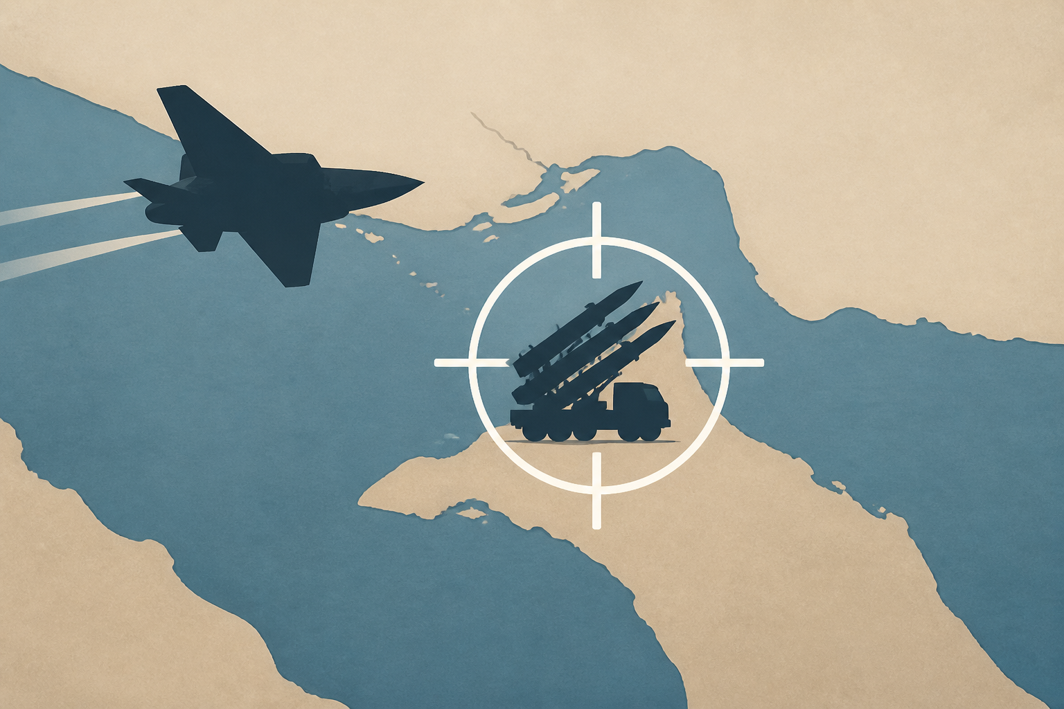US forces strike Iranian rocket launchers on the Strait of Hormuz