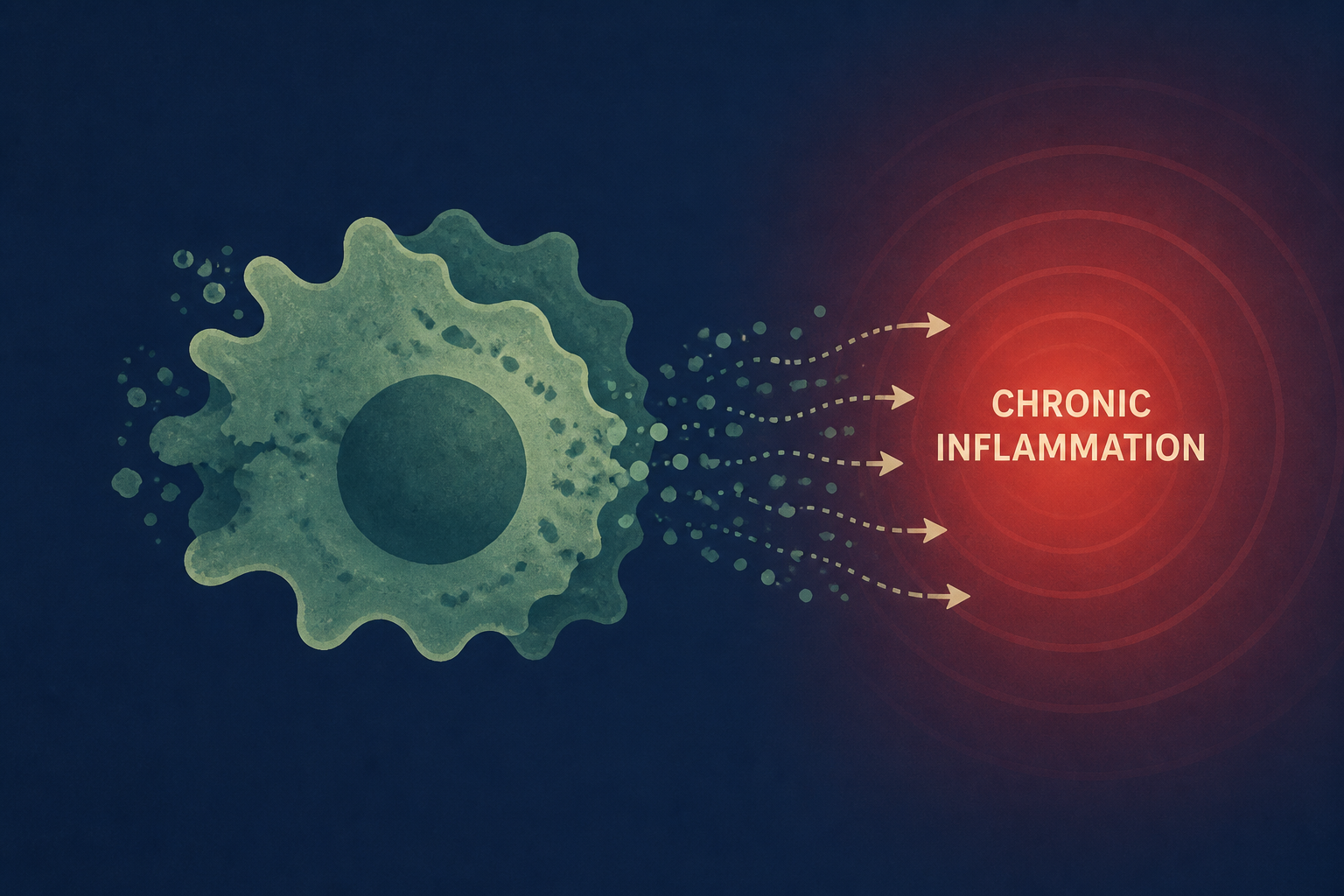 “Zombie” Cells Reveal a Surprising New Driver of Chronic Inflammation