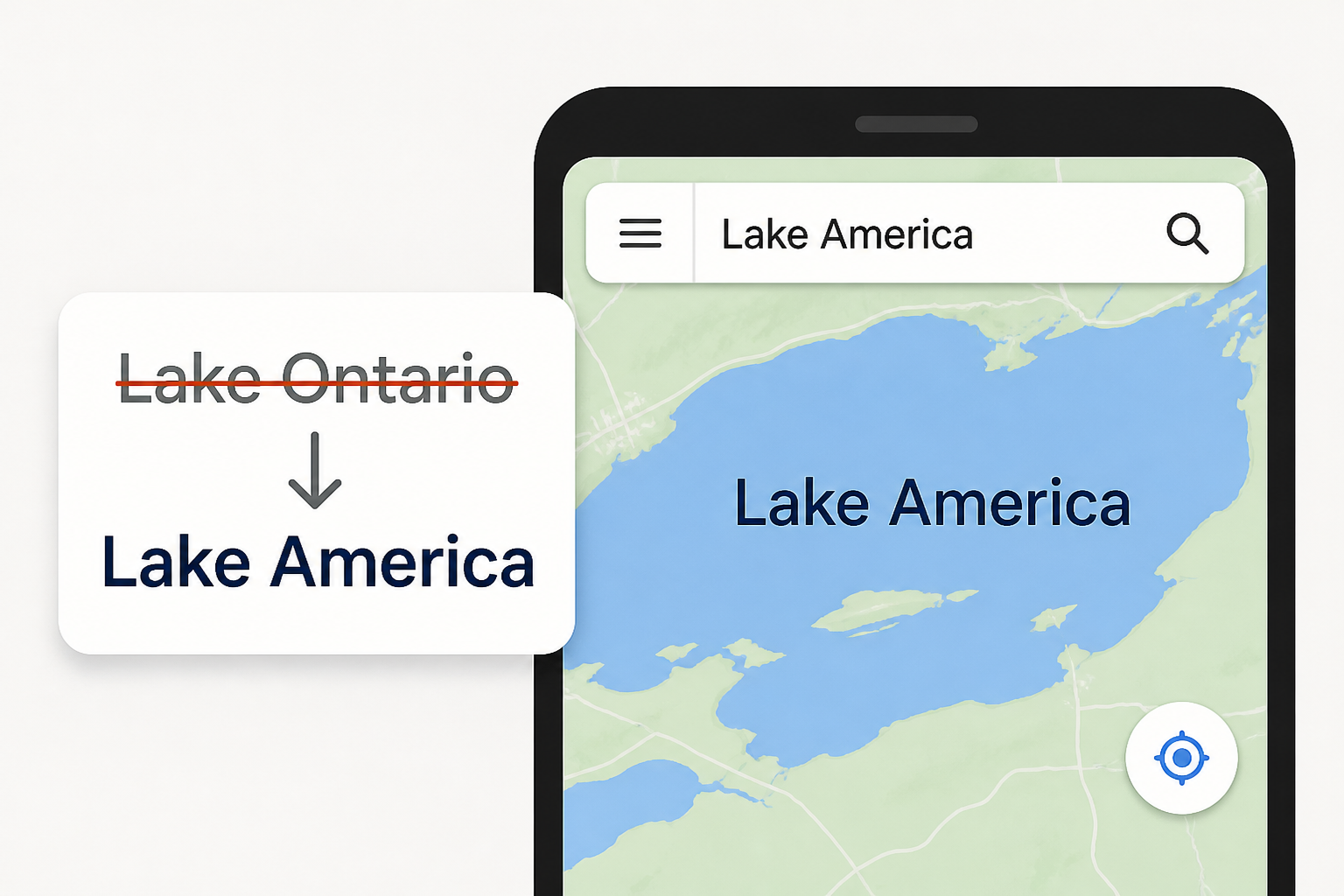 Google Maps switches to ‘Lake America’ after Trump orders Lake Ontario rename