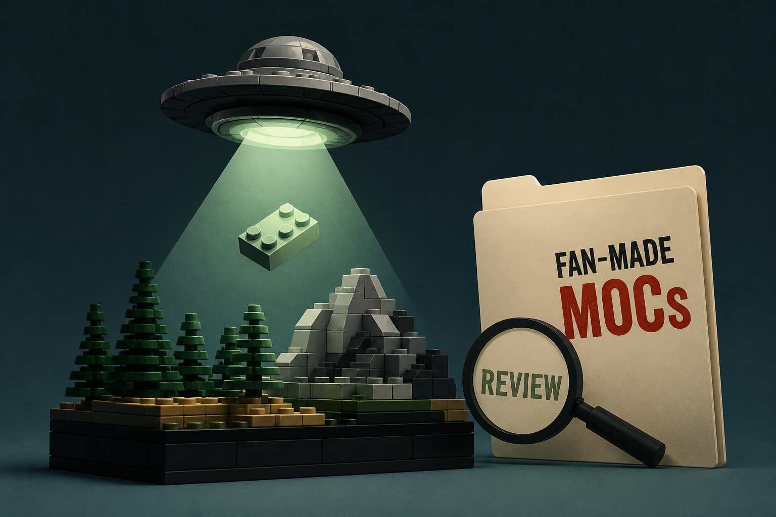 Lego X-Files (21369) Review: Proof We Need More Fan-Made MOCs